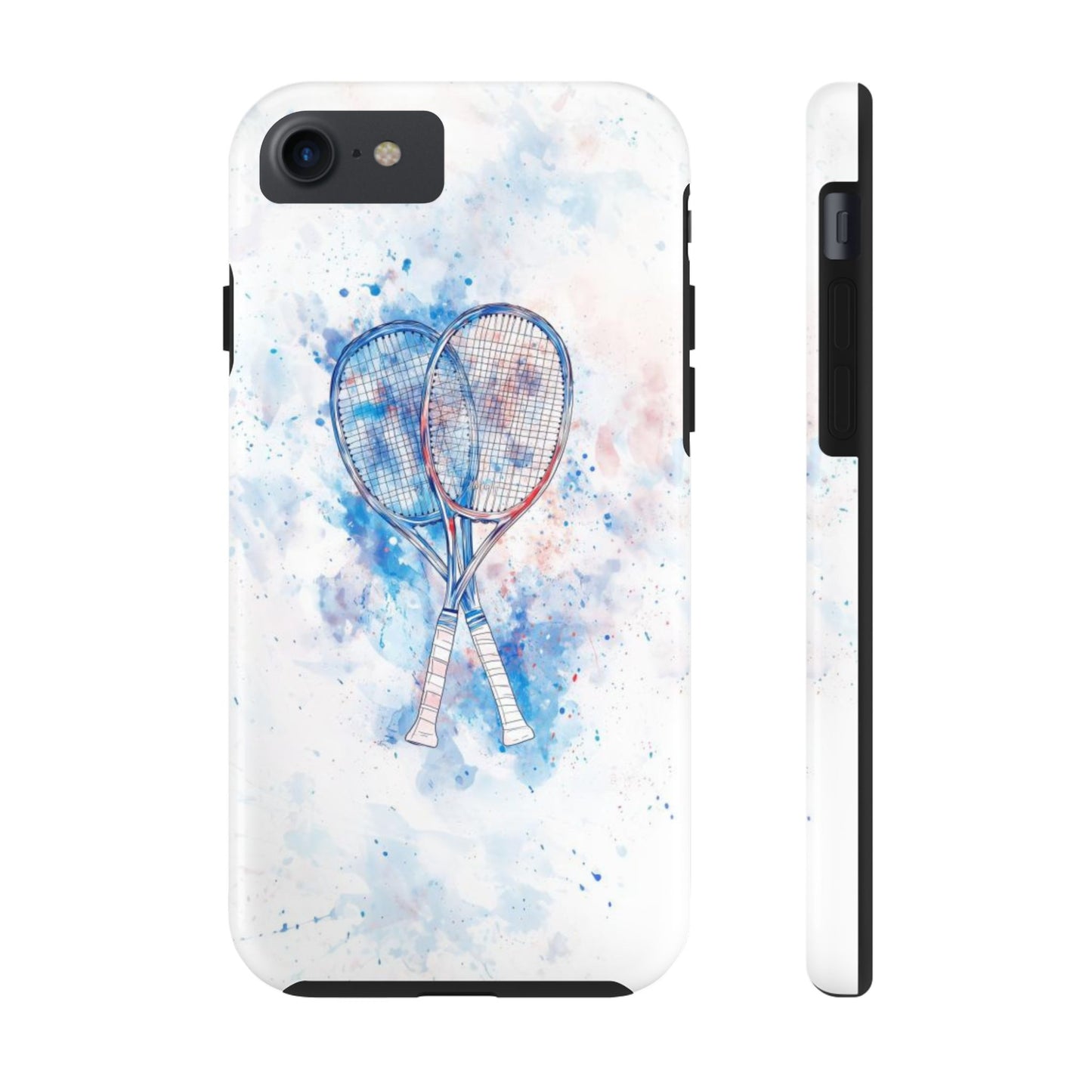 Watercolor Tennis Impact-Resistant Phone Case