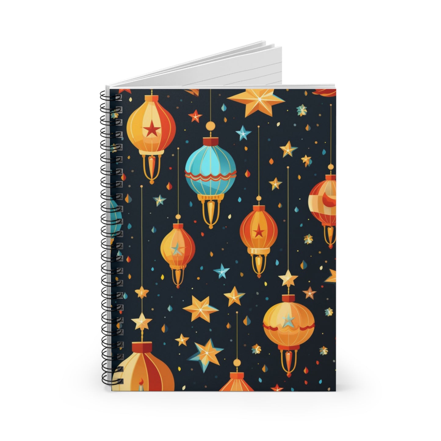 Holiday Sparkle: Festive Design Spiral Journal