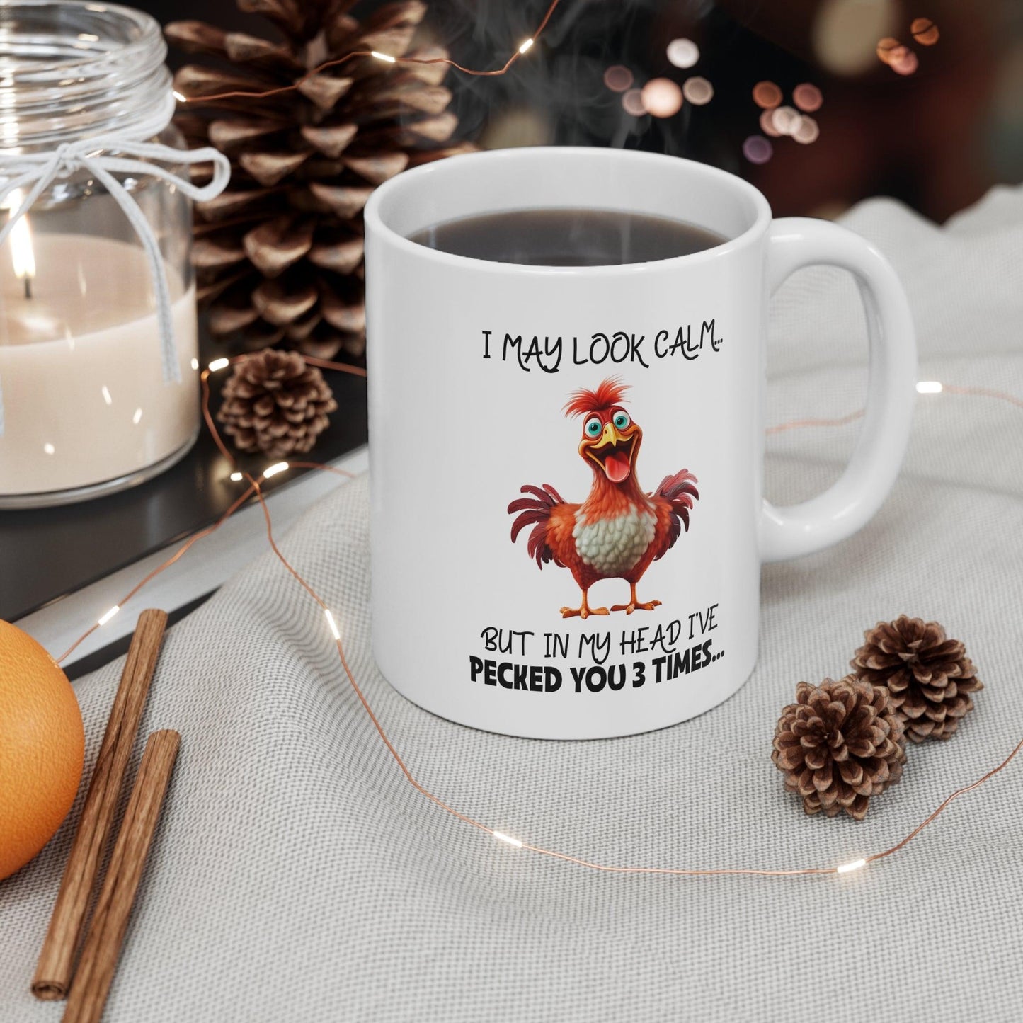 Sarcasm Served Daily: Witty Quote Mug - Texts and Threads