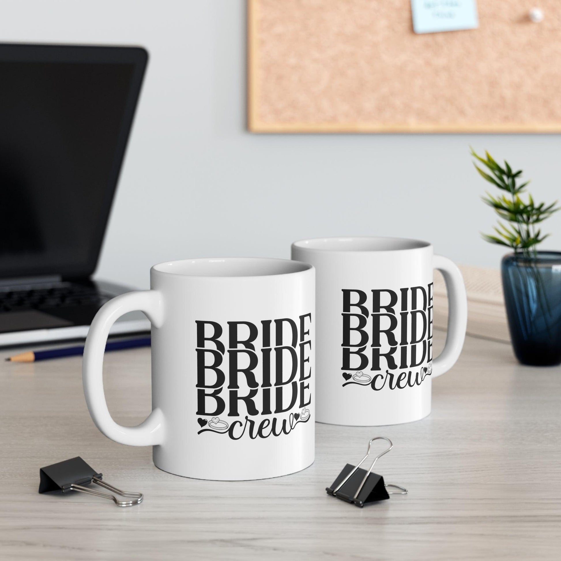 Cheers with Team Bride: Essential Mug for Bachelorette Parties - Texts and Threads