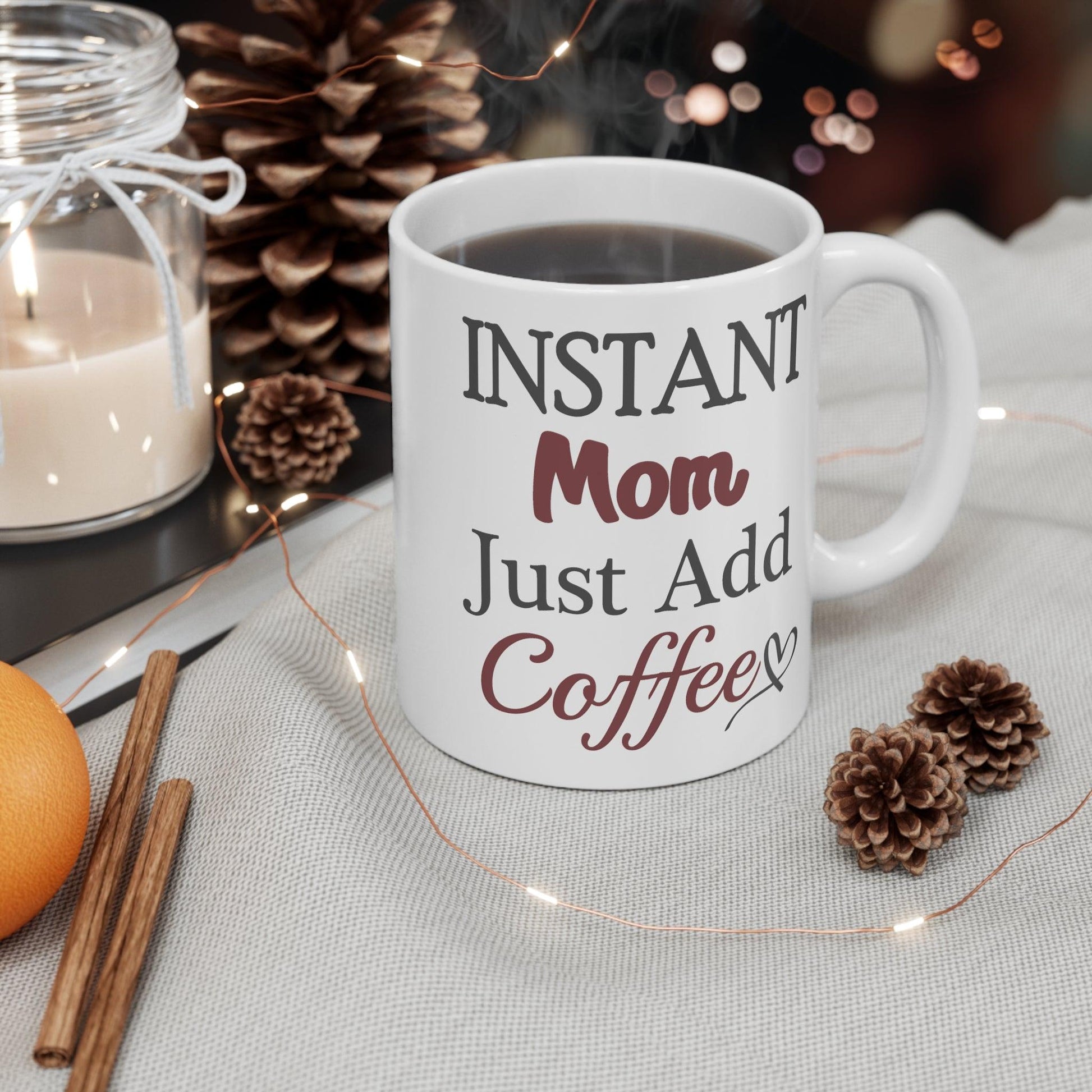 Best Mom Ever, Until Coffee Runs Out: Humorous Mug - Texts and Threads