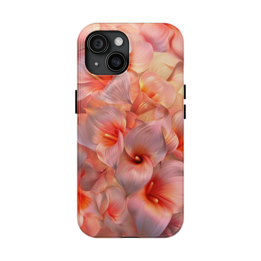 Watercolor Beautiful Summer Flowers Tough Phone Case