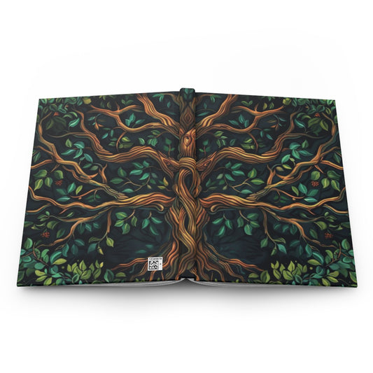 Evergreen Elegance: Tree-Themed Hardcover Journal