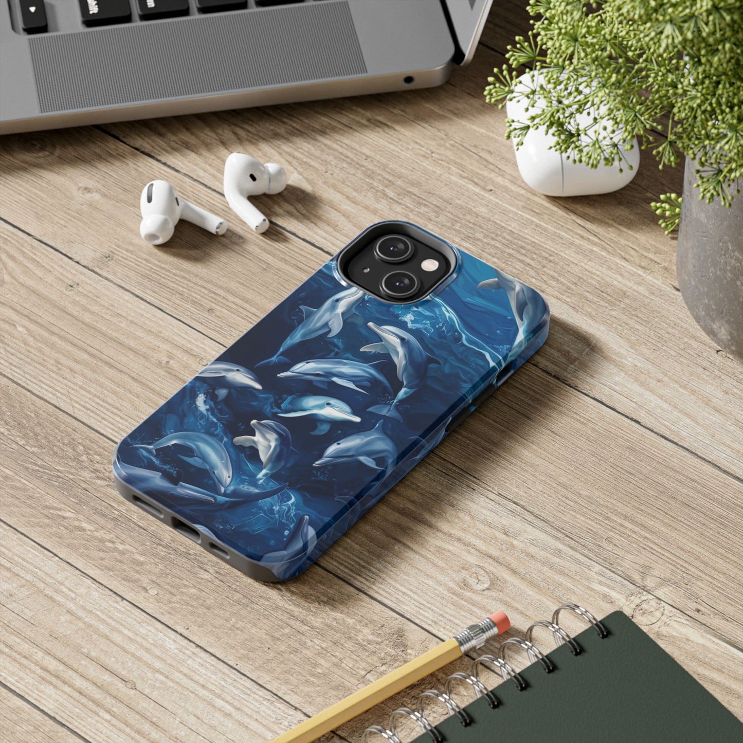 Dolphin Impact-Resistant Phone Case