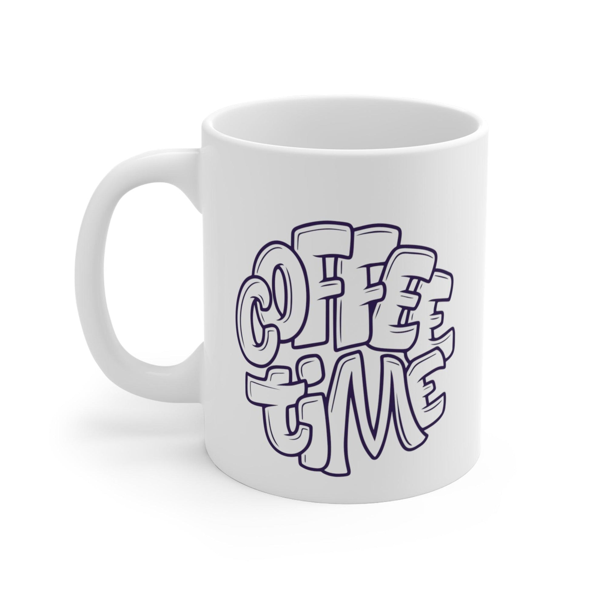 Time for Coffee: Stylish Mug for Your Caffeine Fix - Texts and Threads