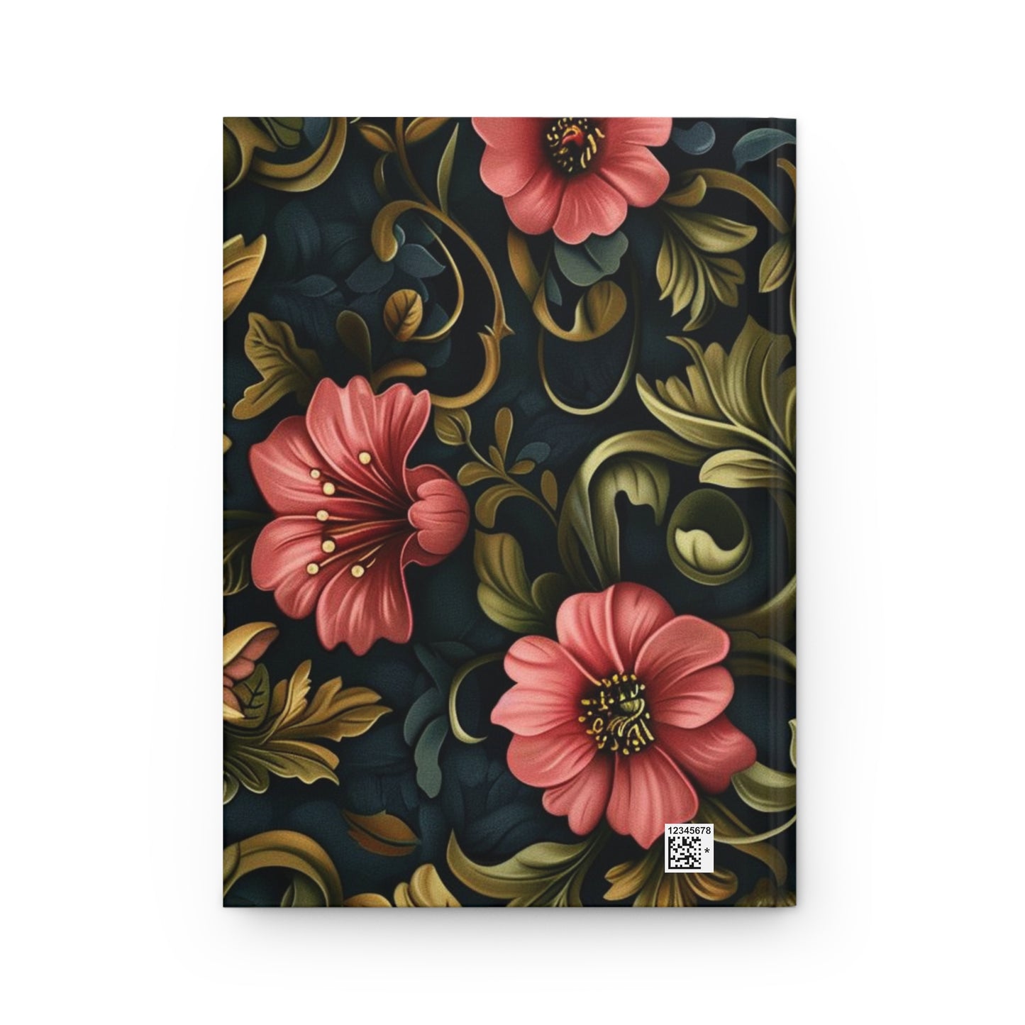 Petals & Pages: Charming Floral Design Hardcover Notebook