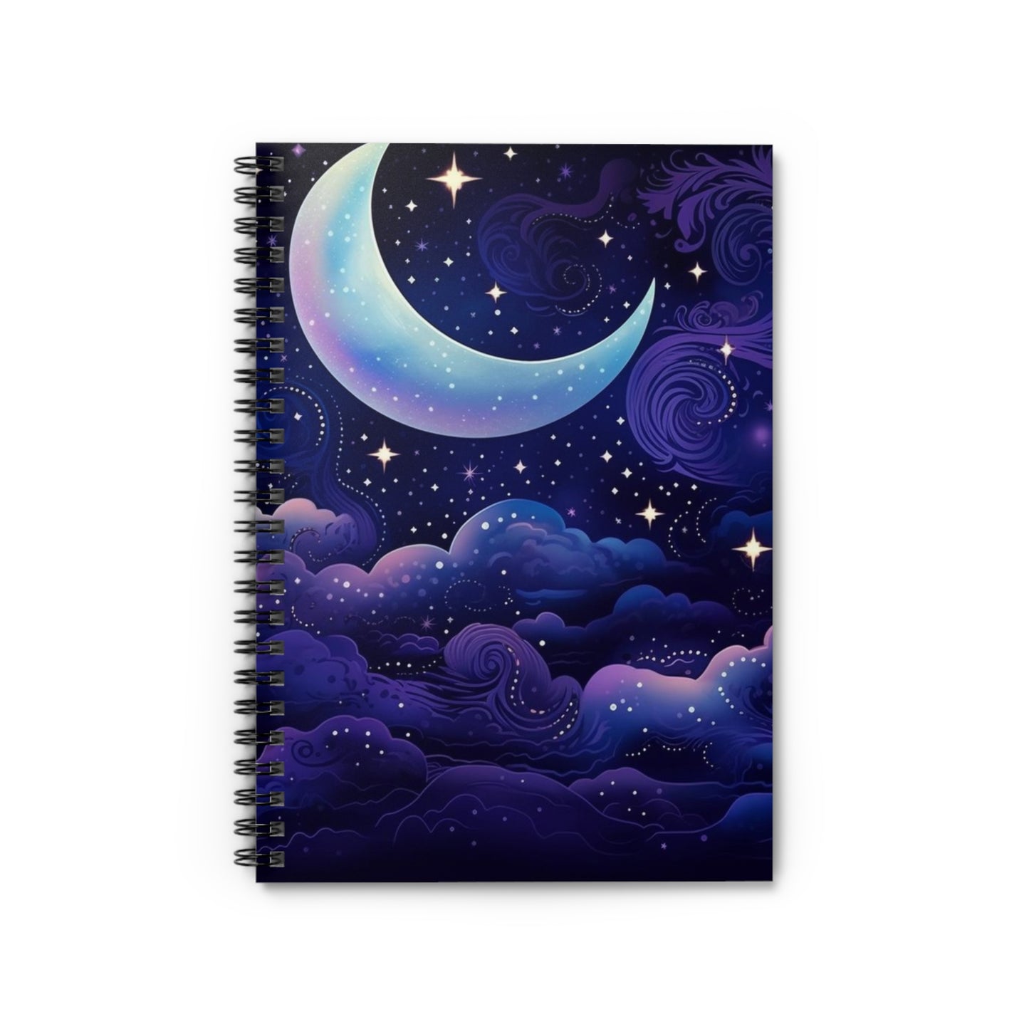 Moonlight Magic: Enchanting Spiral Journal