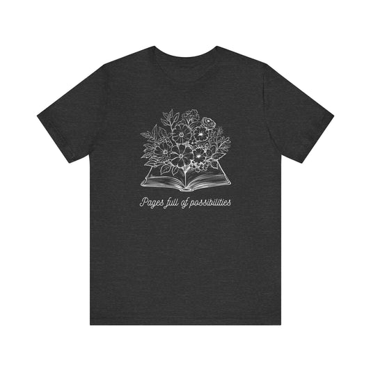 Escape into Books: Ideal Tee for Reading Addicts