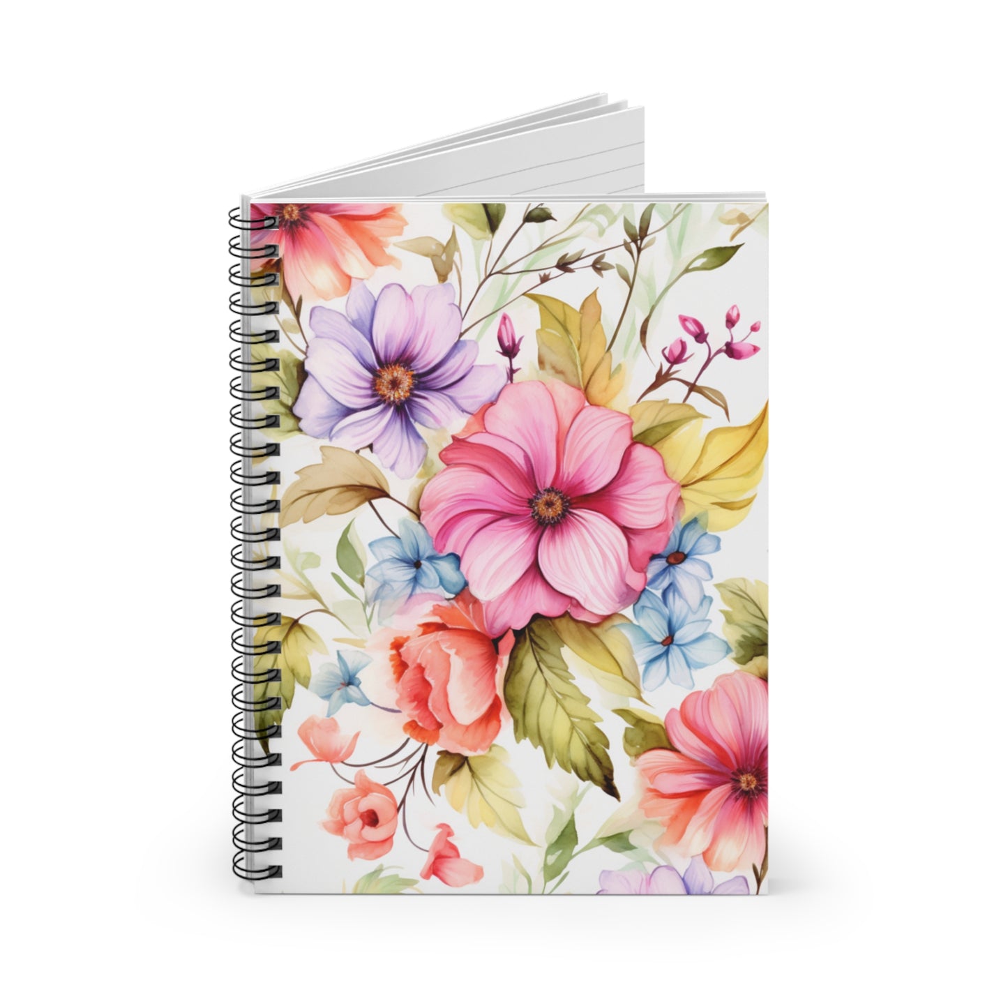 Summer Floral Fantasy: Vibrant Flowers Notebook