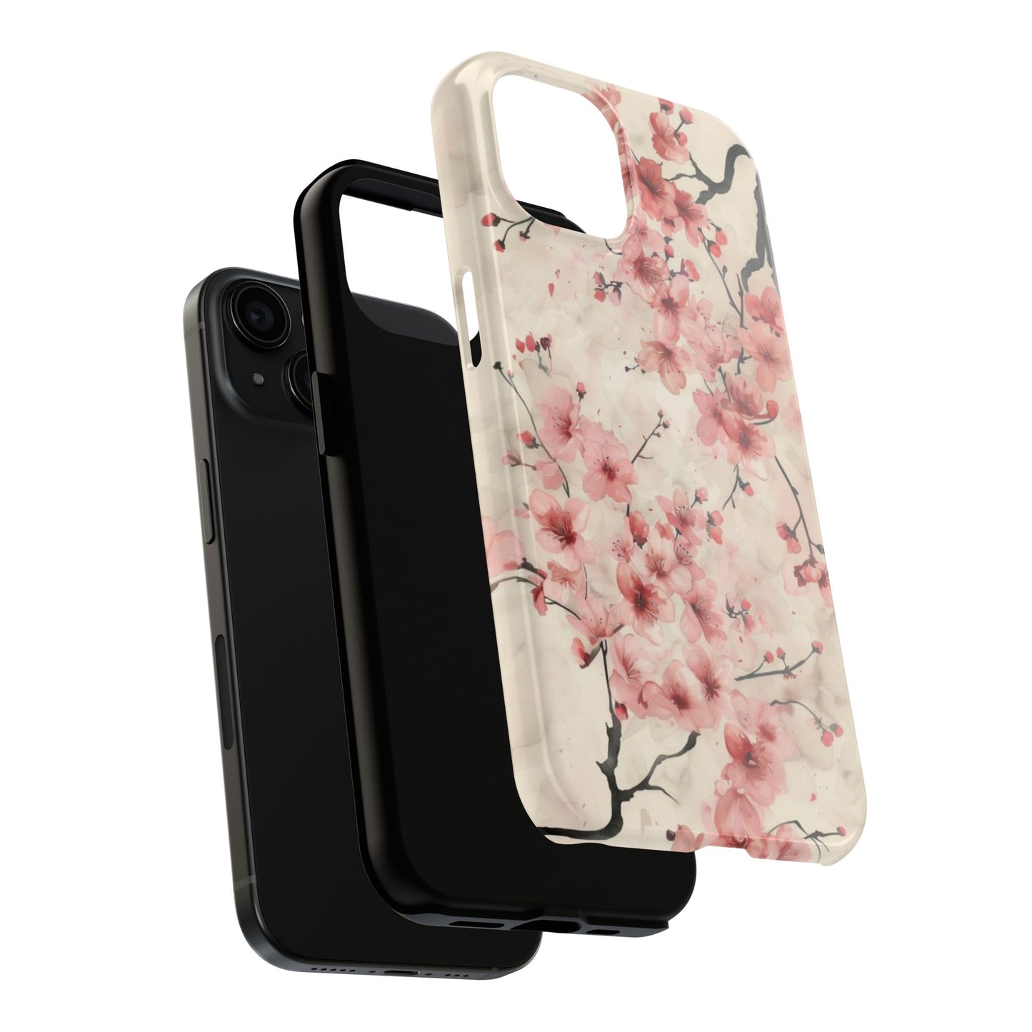 Cherry Blossom Flowers Impact-Resistant Phone Case