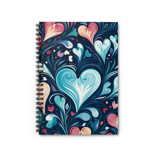 Heartfelt Thoughts: Stylish Heart Design Journal