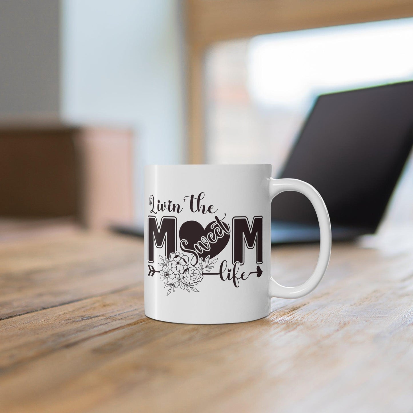 Supermom's Secret Weapon: A Humorous Mother's Day Mug - Texts and Threads