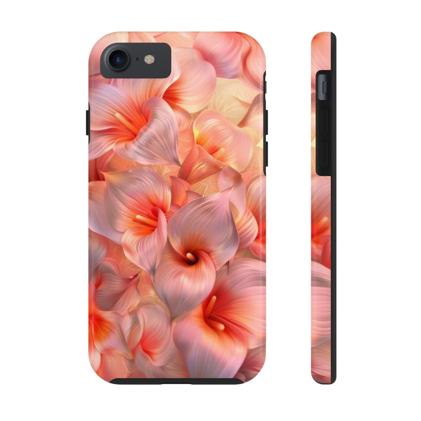 Watercolor Beautiful Summer Flowers Tough Phone Case