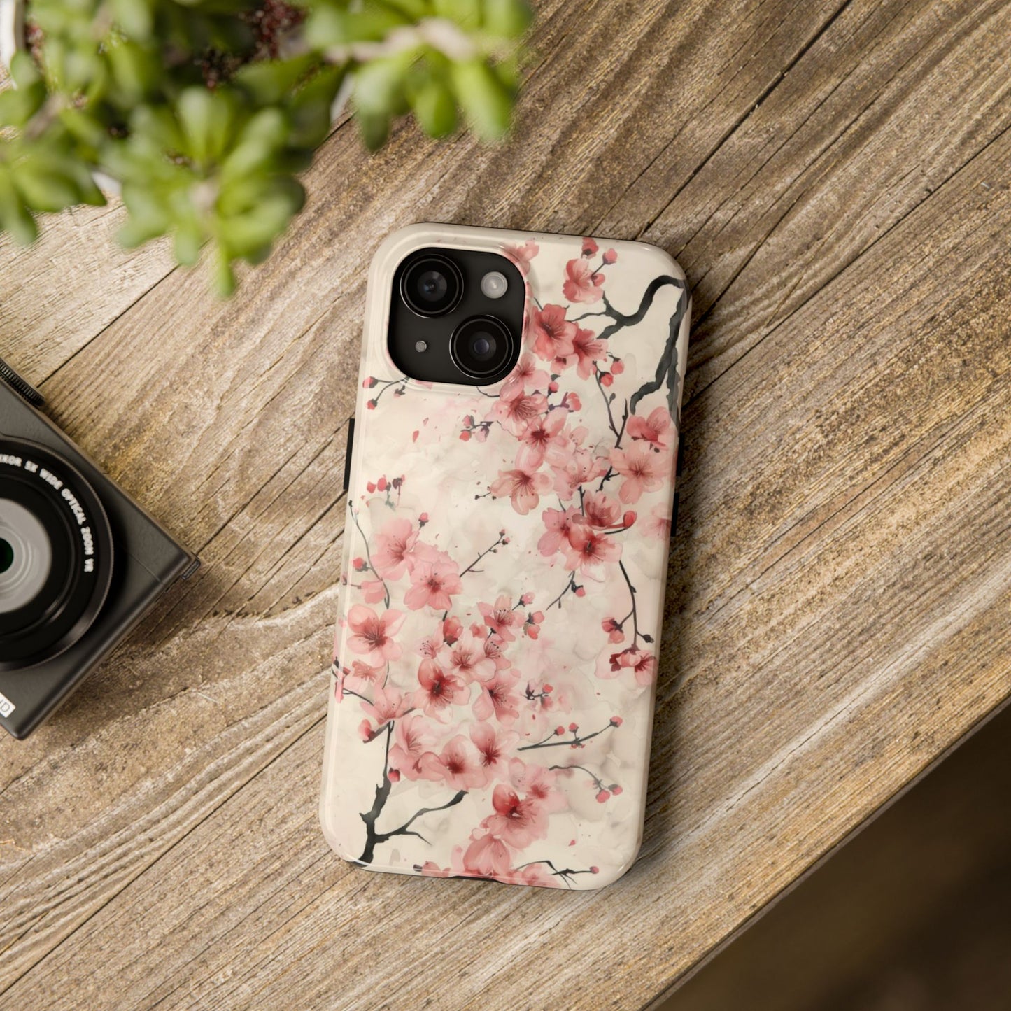 Cherry Blossom Flowers Impact-Resistant Phone Case