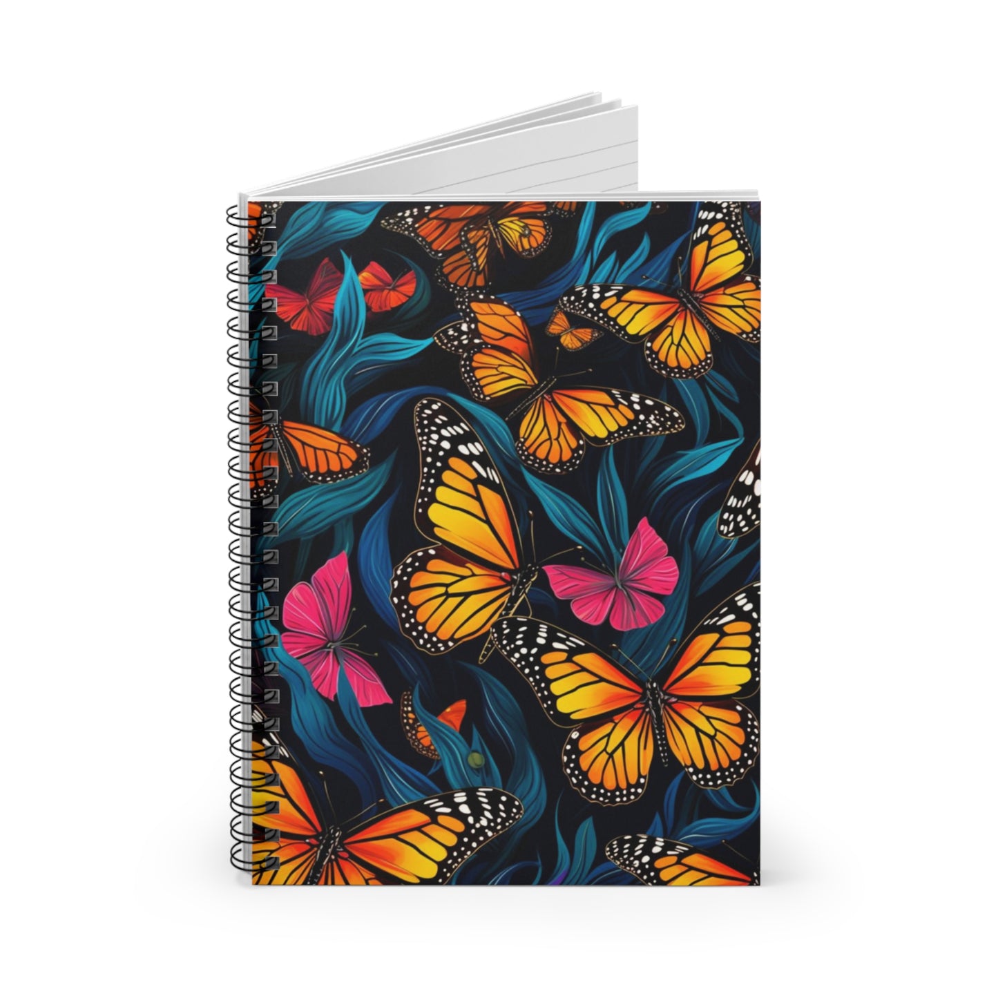 Butterfly Garden: Enchanting Spiral Journal