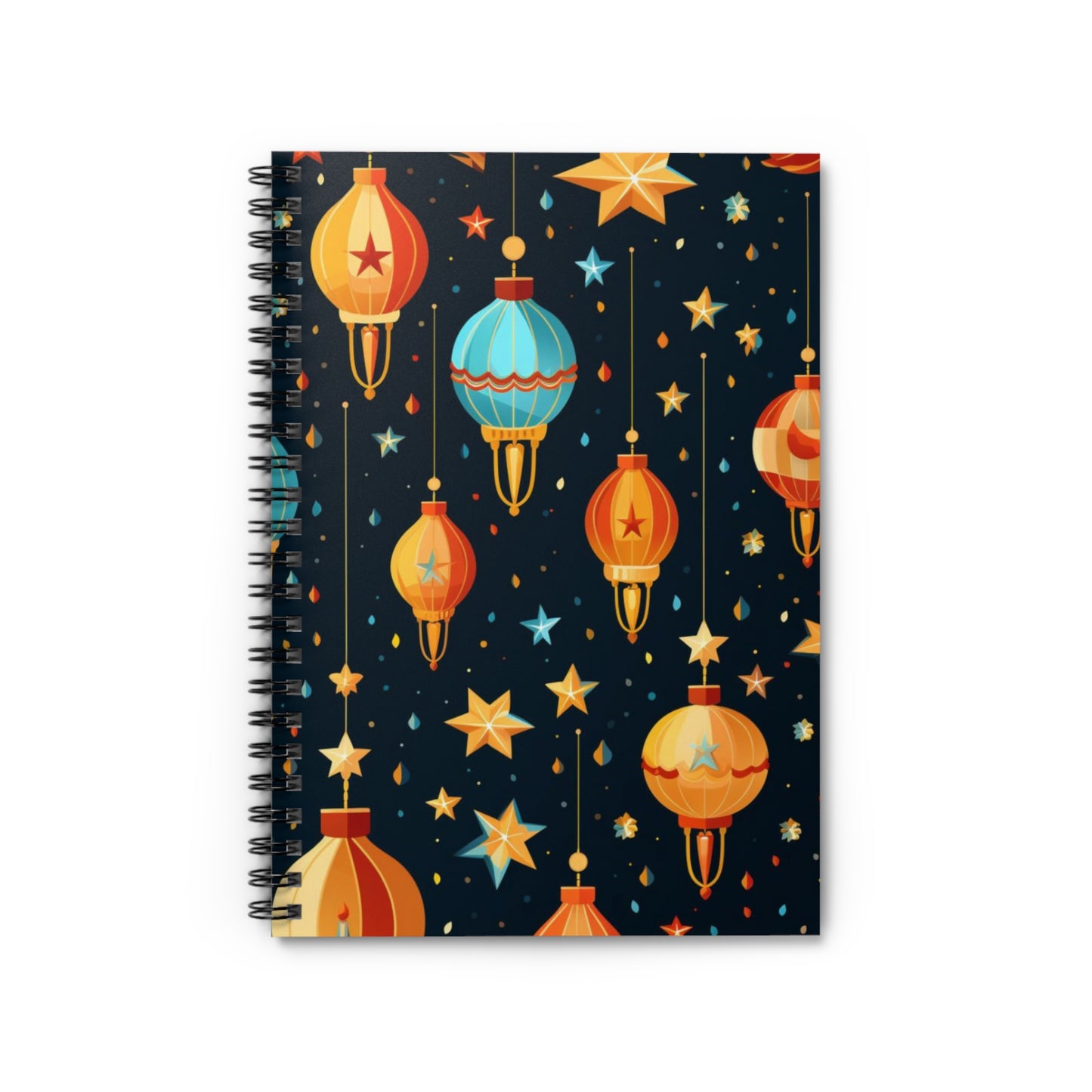 Holiday Sparkle: Festive Design Spiral Journal