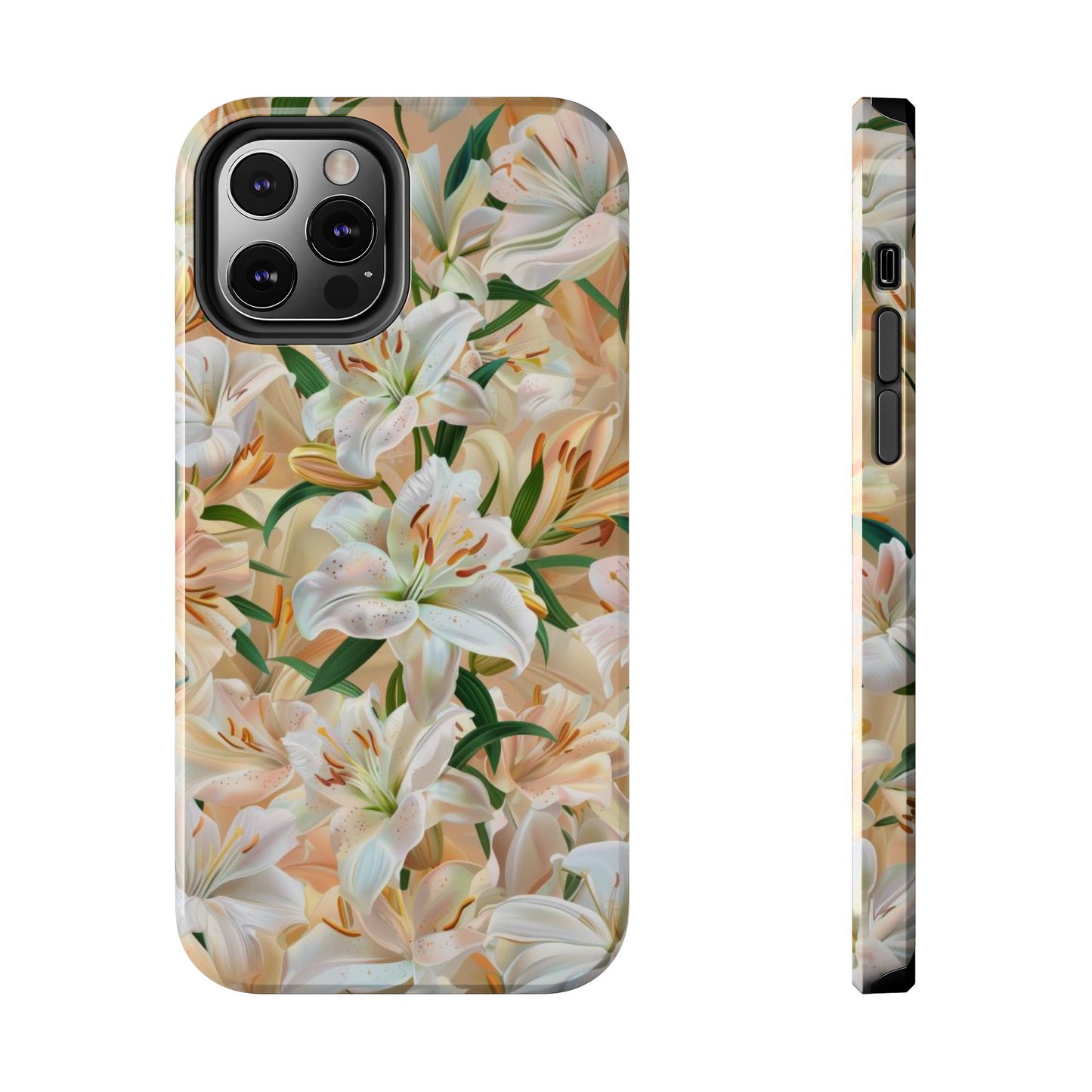 Pretty Spring Flowers Impact-Resistant Phone Case