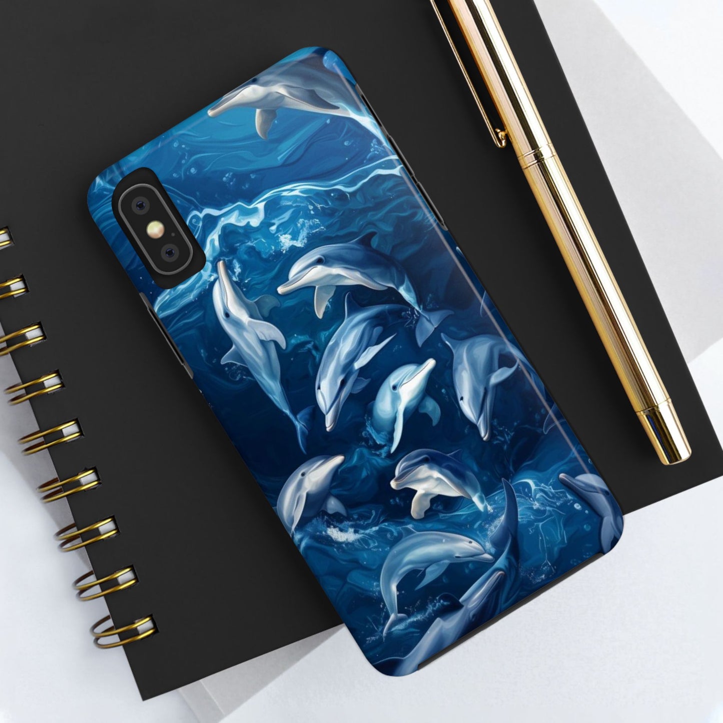 Dolphin Impact-Resistant Phone Case