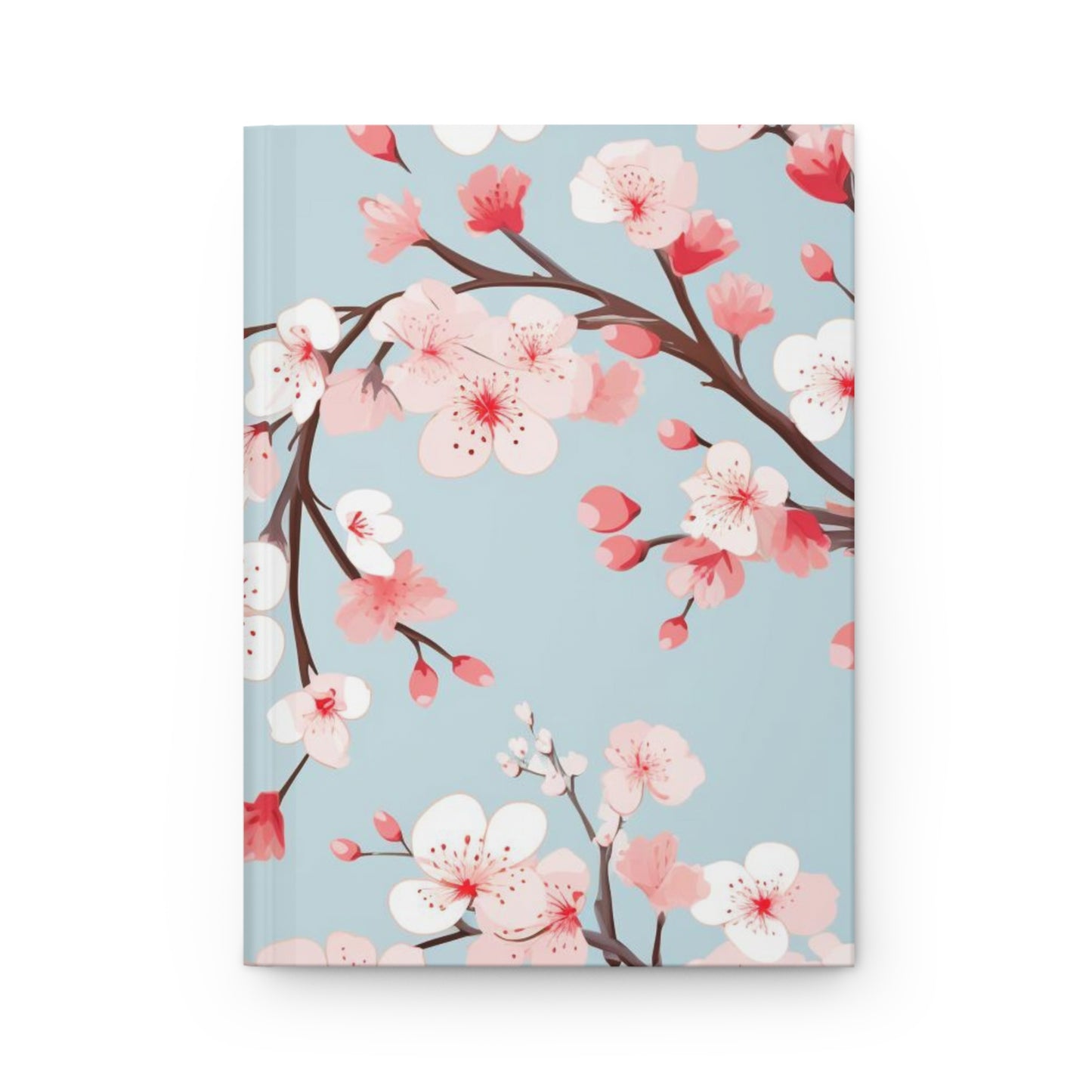 Cherry Blossom Delight: Artistic Hardcover Notebook