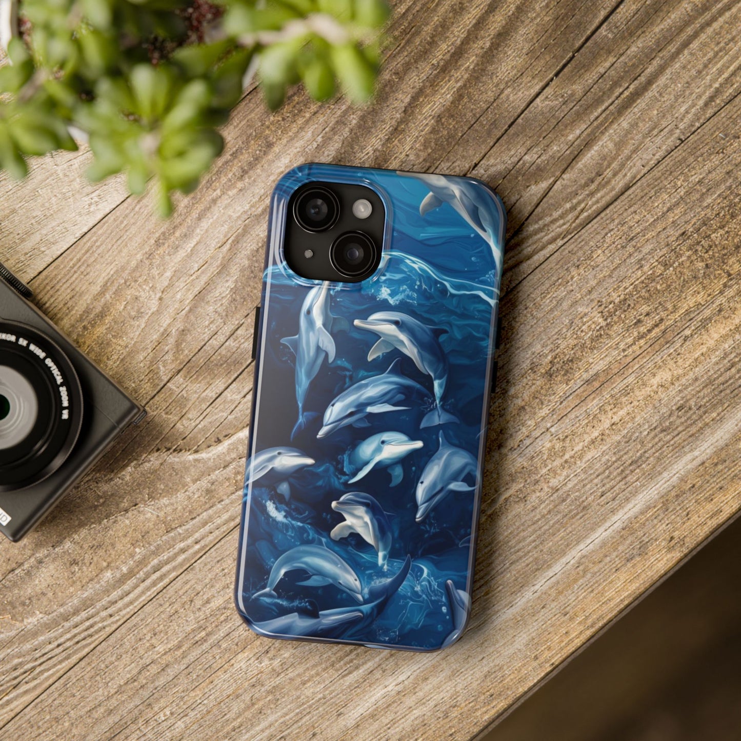 Dolphin Impact-Resistant Phone Case