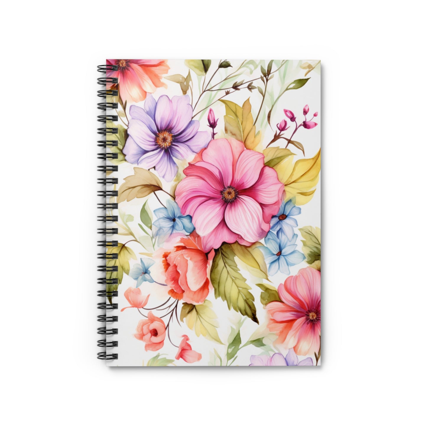 Summer Floral Fantasy: Vibrant Flowers Notebook