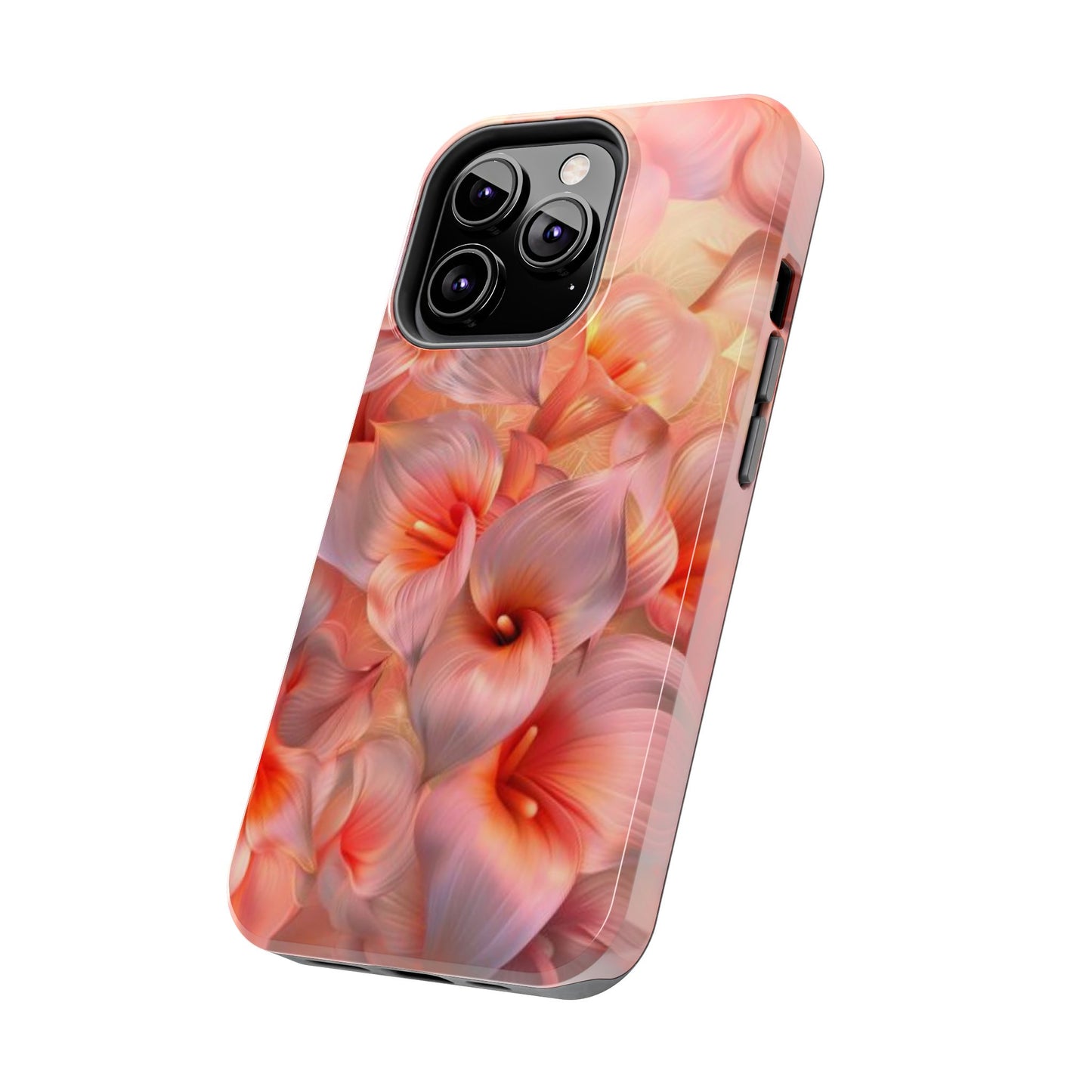 Watercolor Beautiful Summer Flowers Tough Phone Case