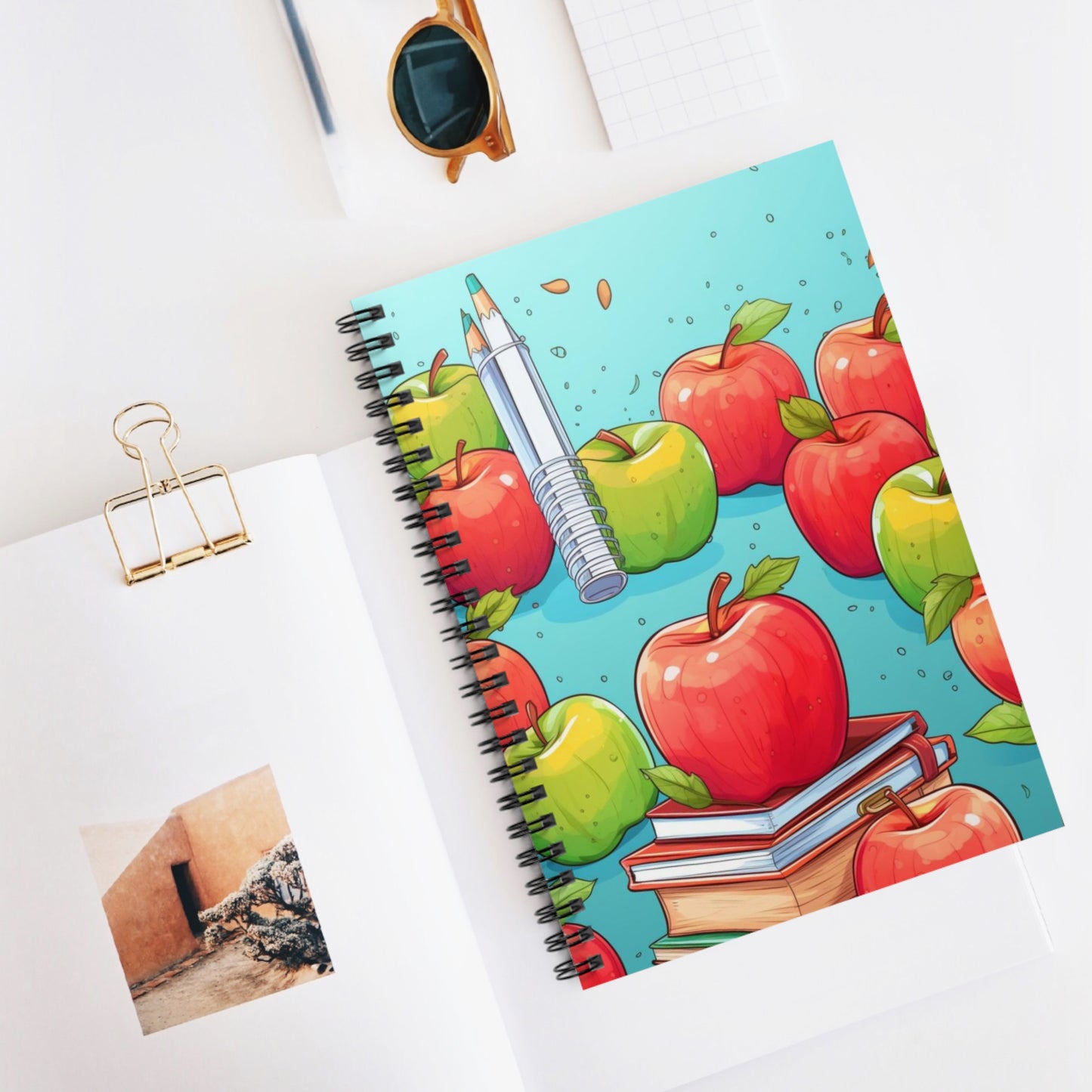 Education Inspiration: School Design Spiral Notebook