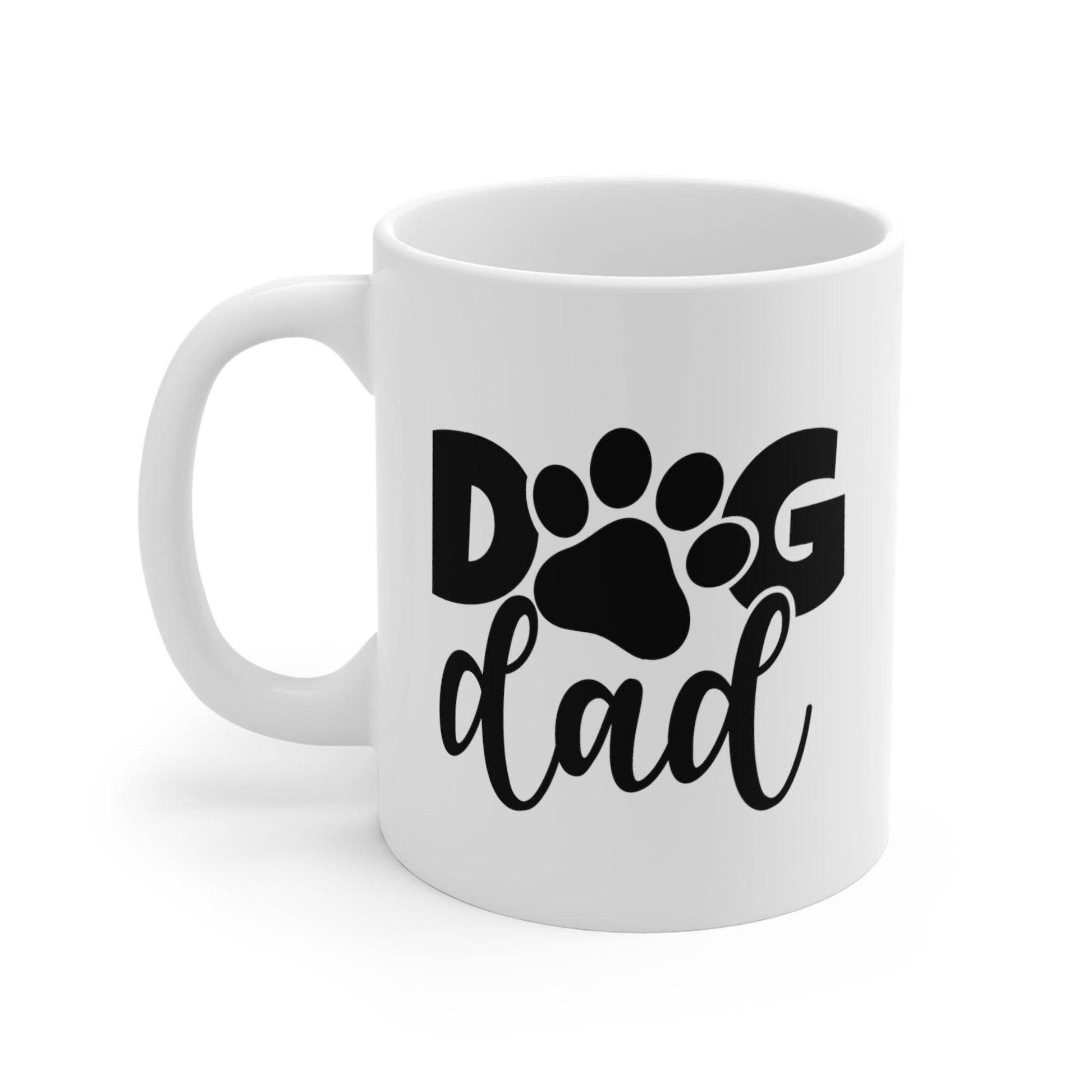 Proud Dog Dad: The Ultimate Mug for Canine Fathers - Texts and Threads