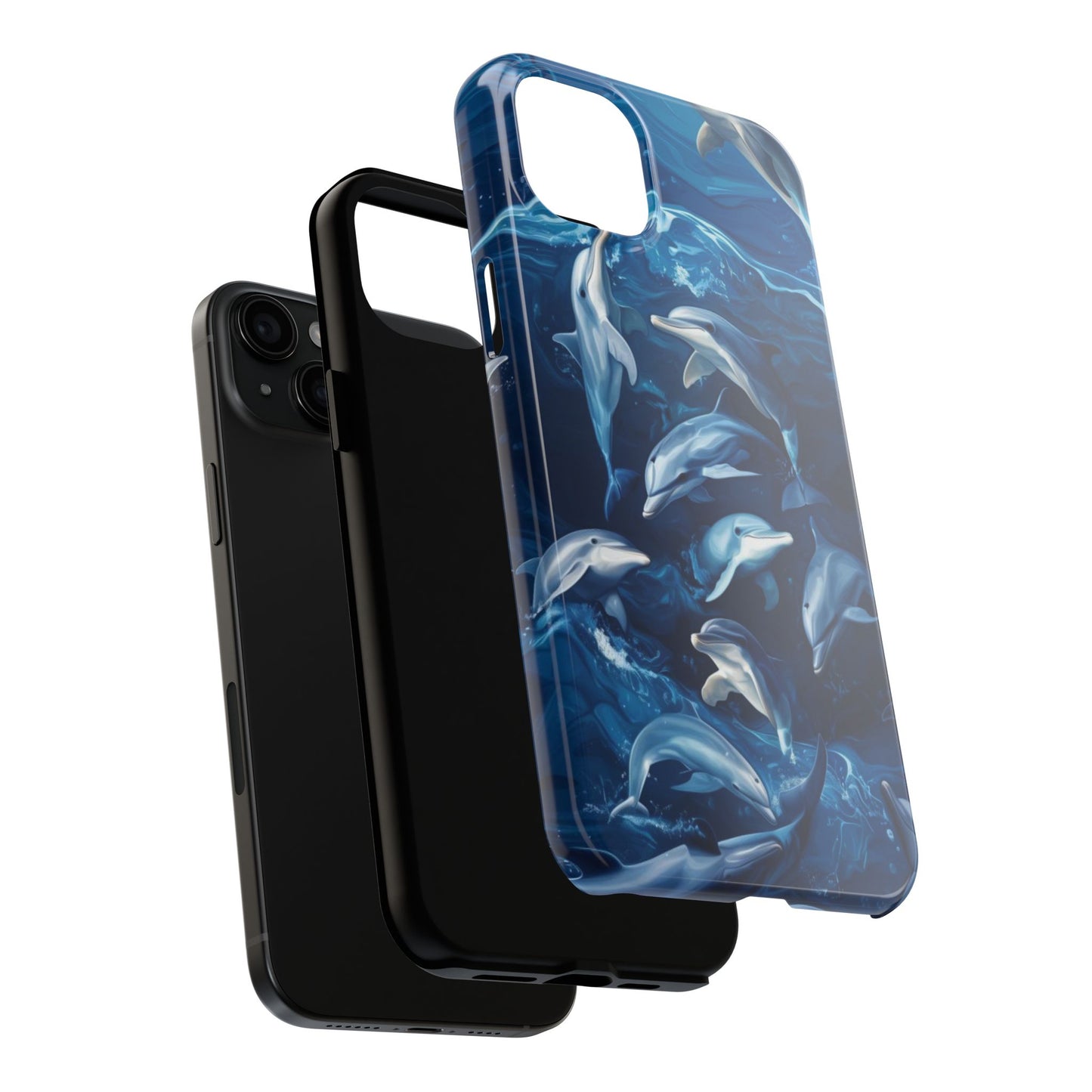 Dolphin Impact-Resistant Phone Case