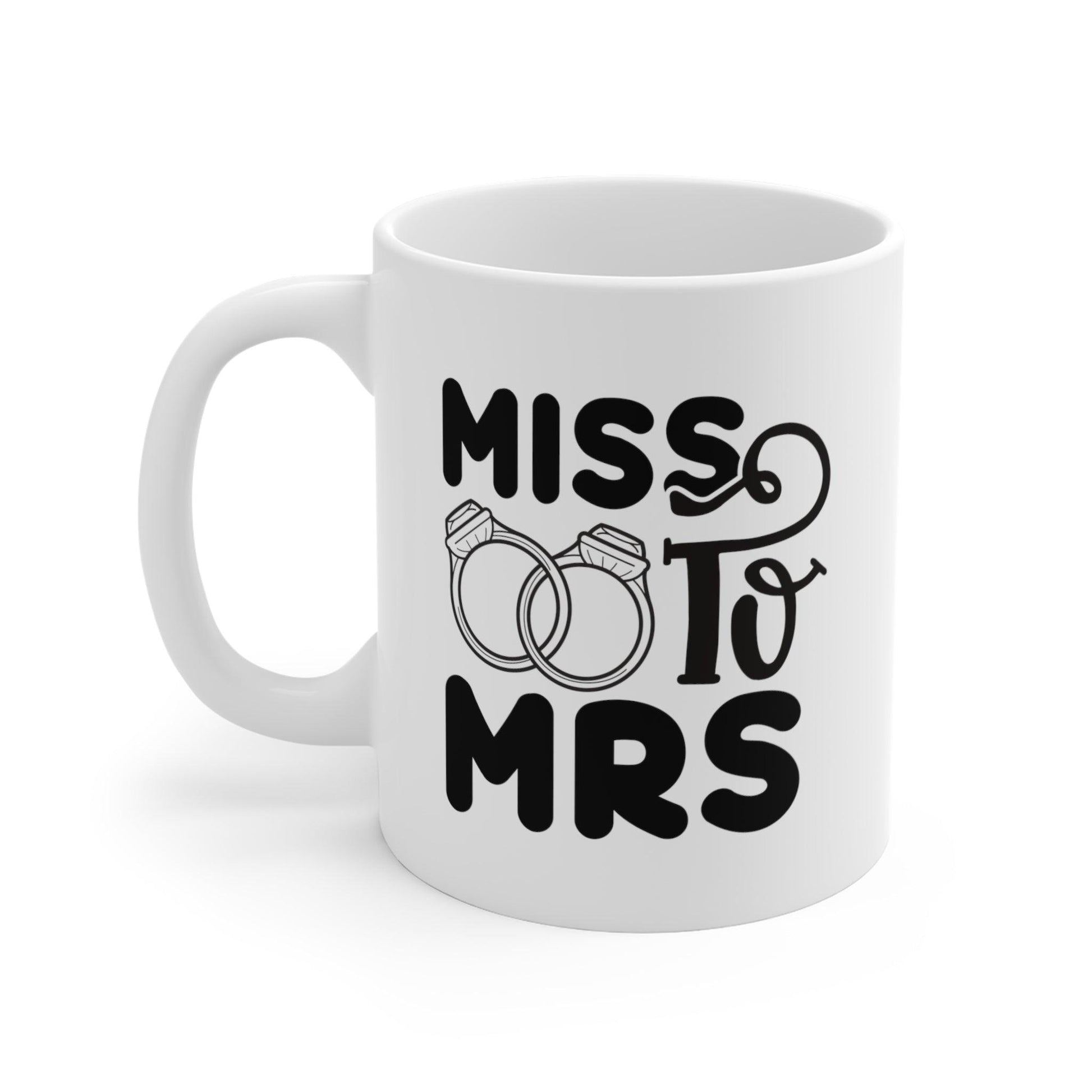 Sip with Team Bride: Stylish Mug for Wedding Festivities - Texts and Threads