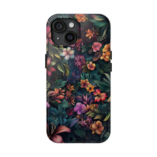 Watercolor Floral Landscape Flowers Phone Case