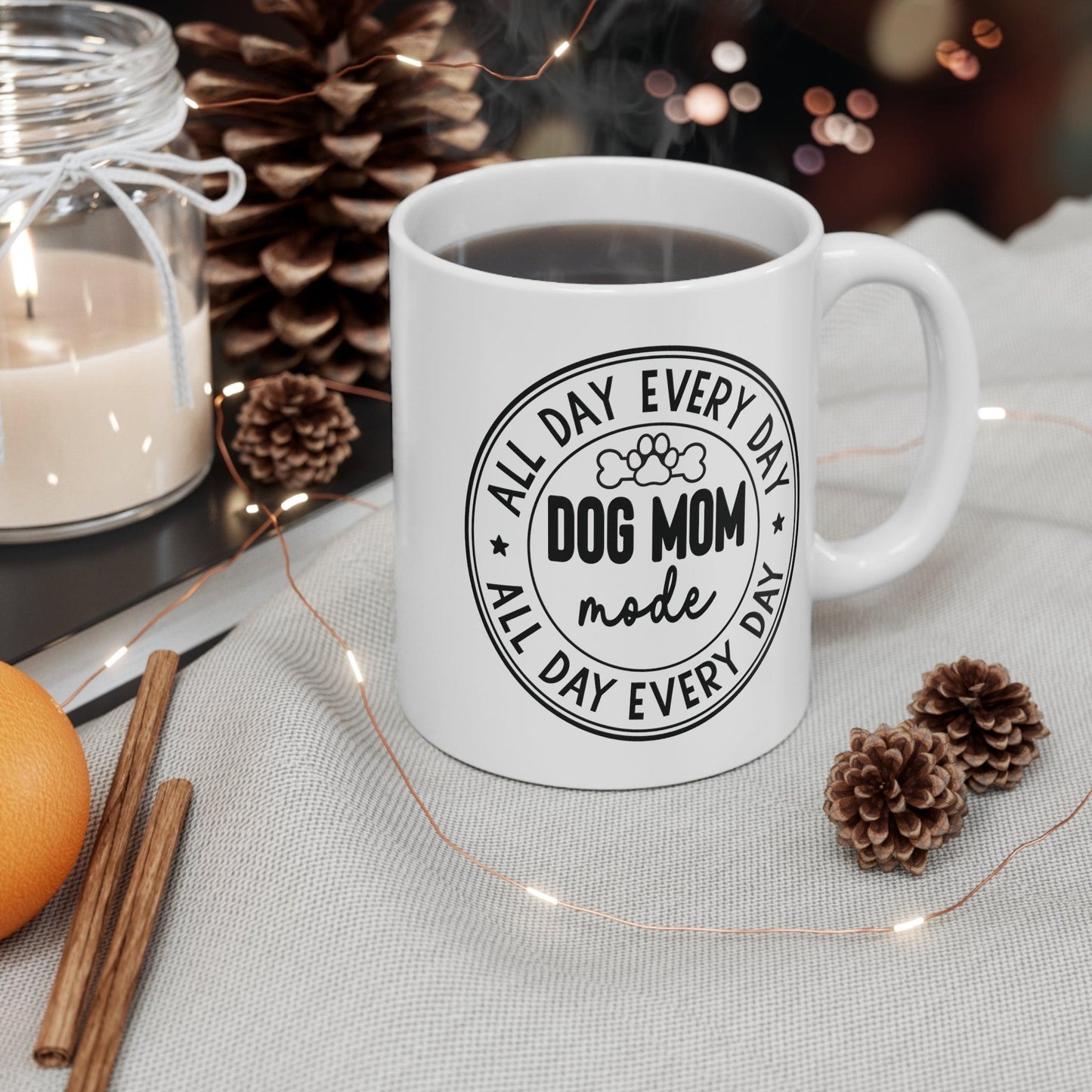 Paw-some Dog Mom: The Ultimate Gift Mug - Texts and Threads