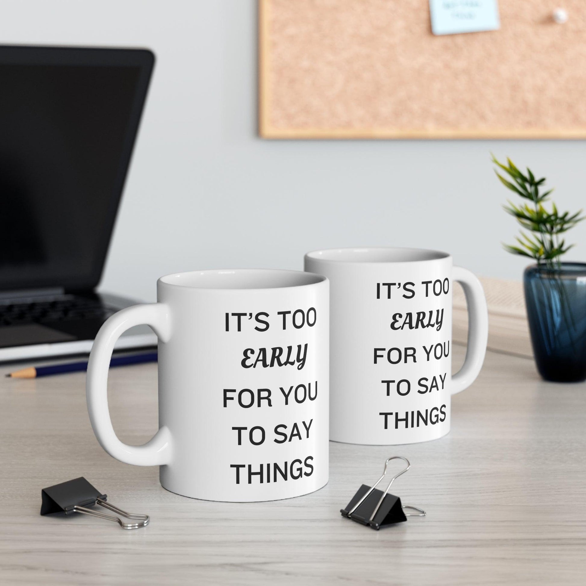 Humor in a Cup: Lift Your Spirits Mug - Texts and Threads