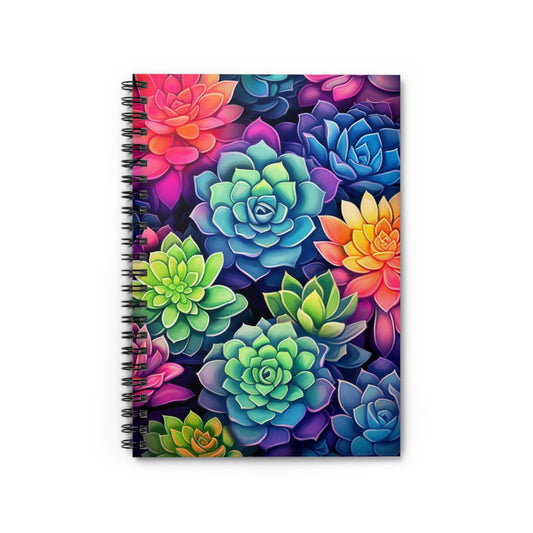 Succulent Garden: Elegant Spiral Notebook