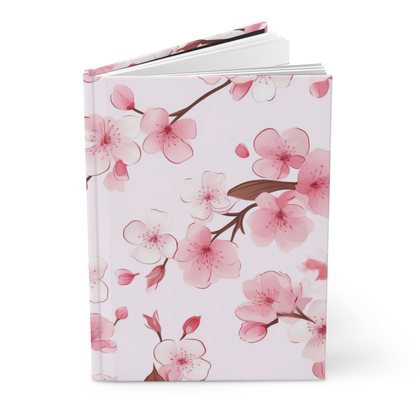 Cherry Blossom Elegance: Stunning Hardcover Notebook