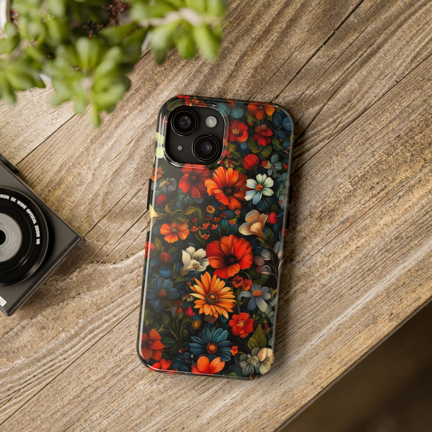 Summer Flower Garden Impact-Resistant Phone Case