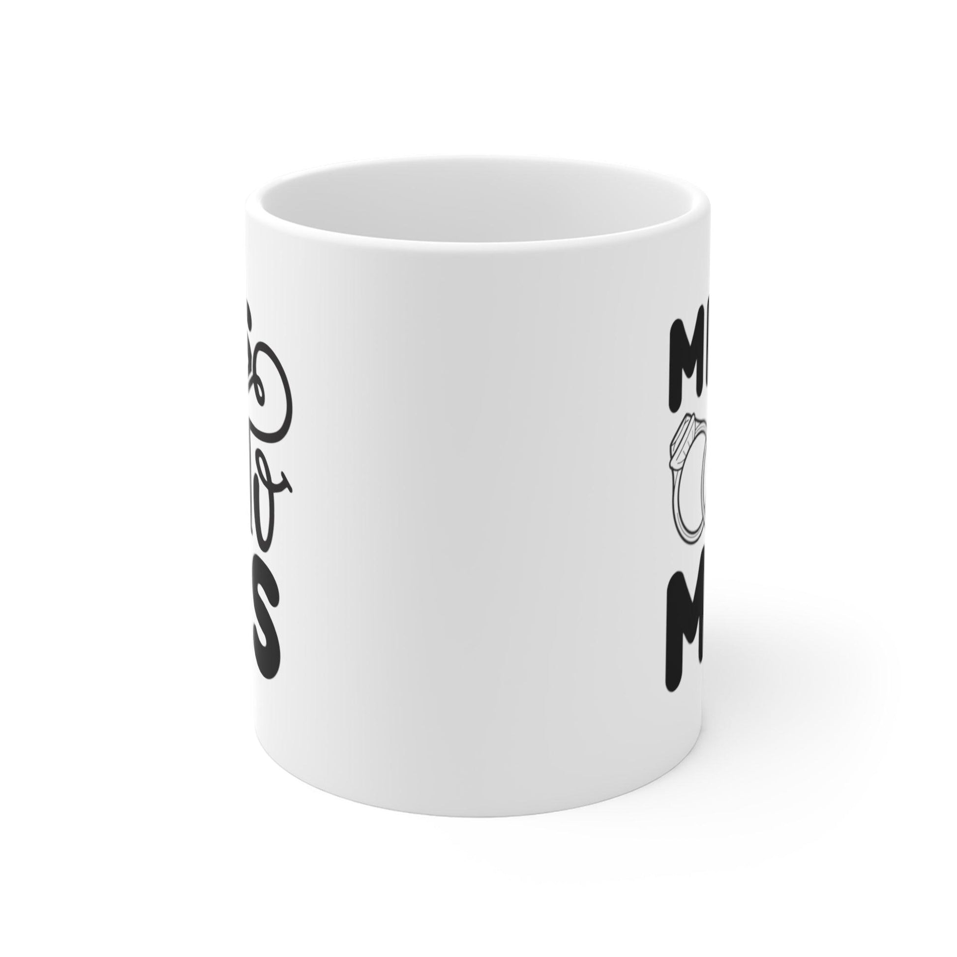 Sip with Team Bride: Stylish Mug for Wedding Festivities - Texts and Threads