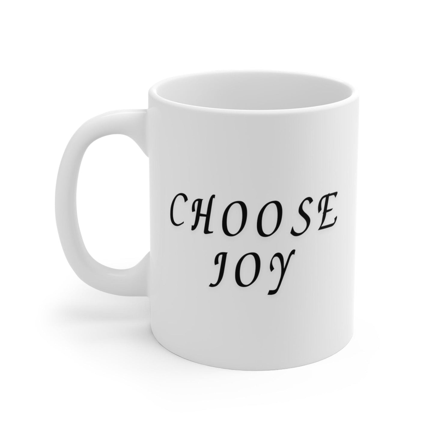 Happiness Brew: 'Choose Joy' Morning Mug - Texts and Threads