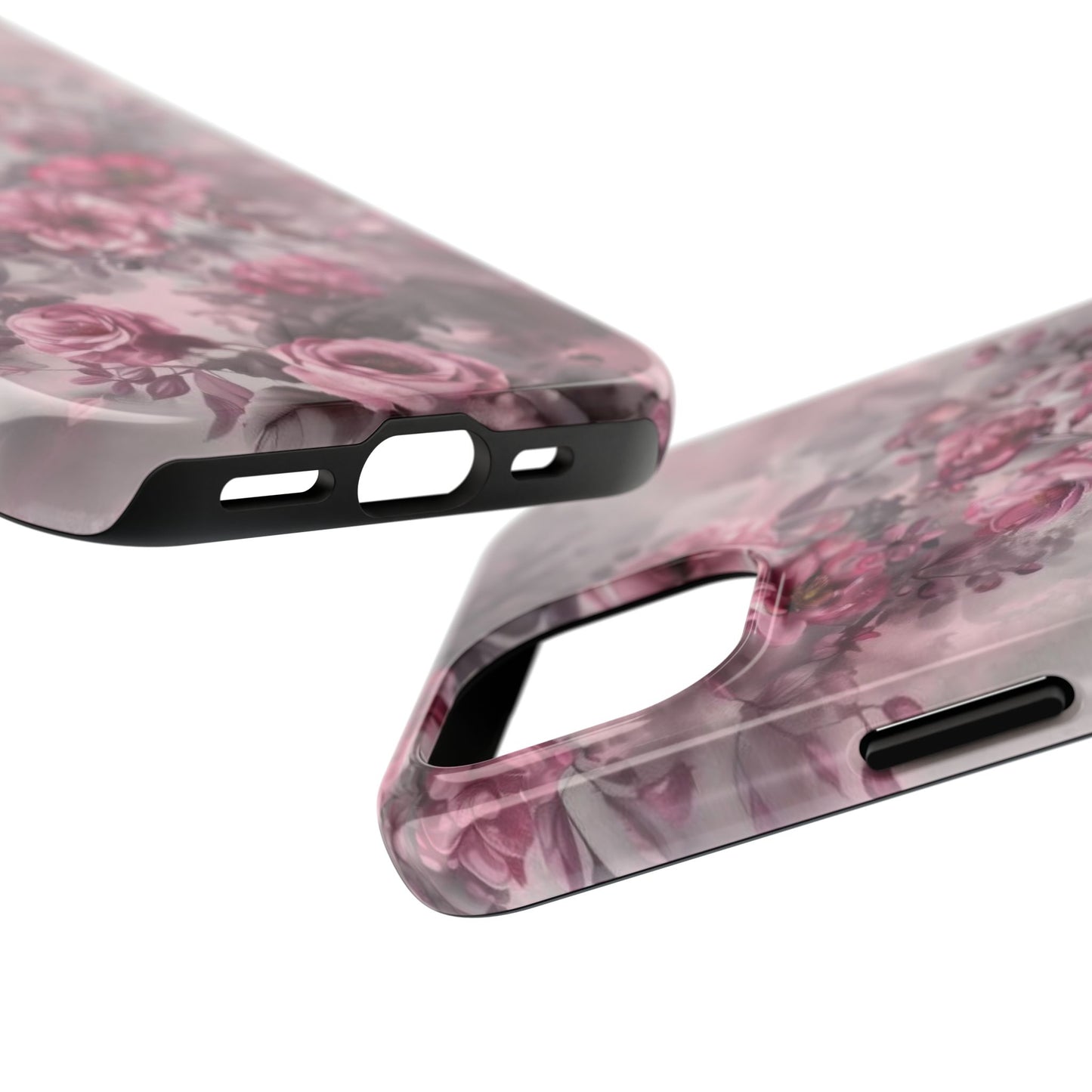 Watercolor Abstract Classic Flowers Tough Phone Case