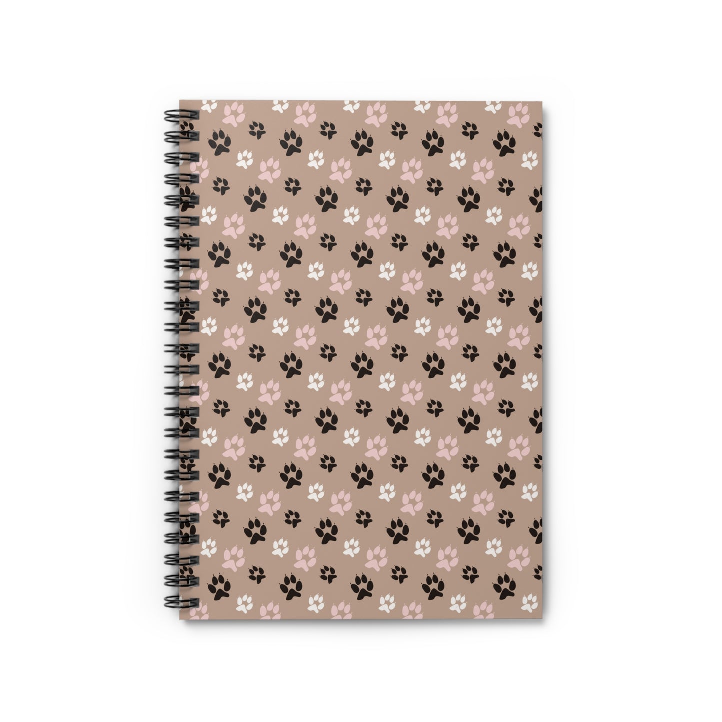 Pawsitively Perfect: Dog Paw Print Spiral Journal