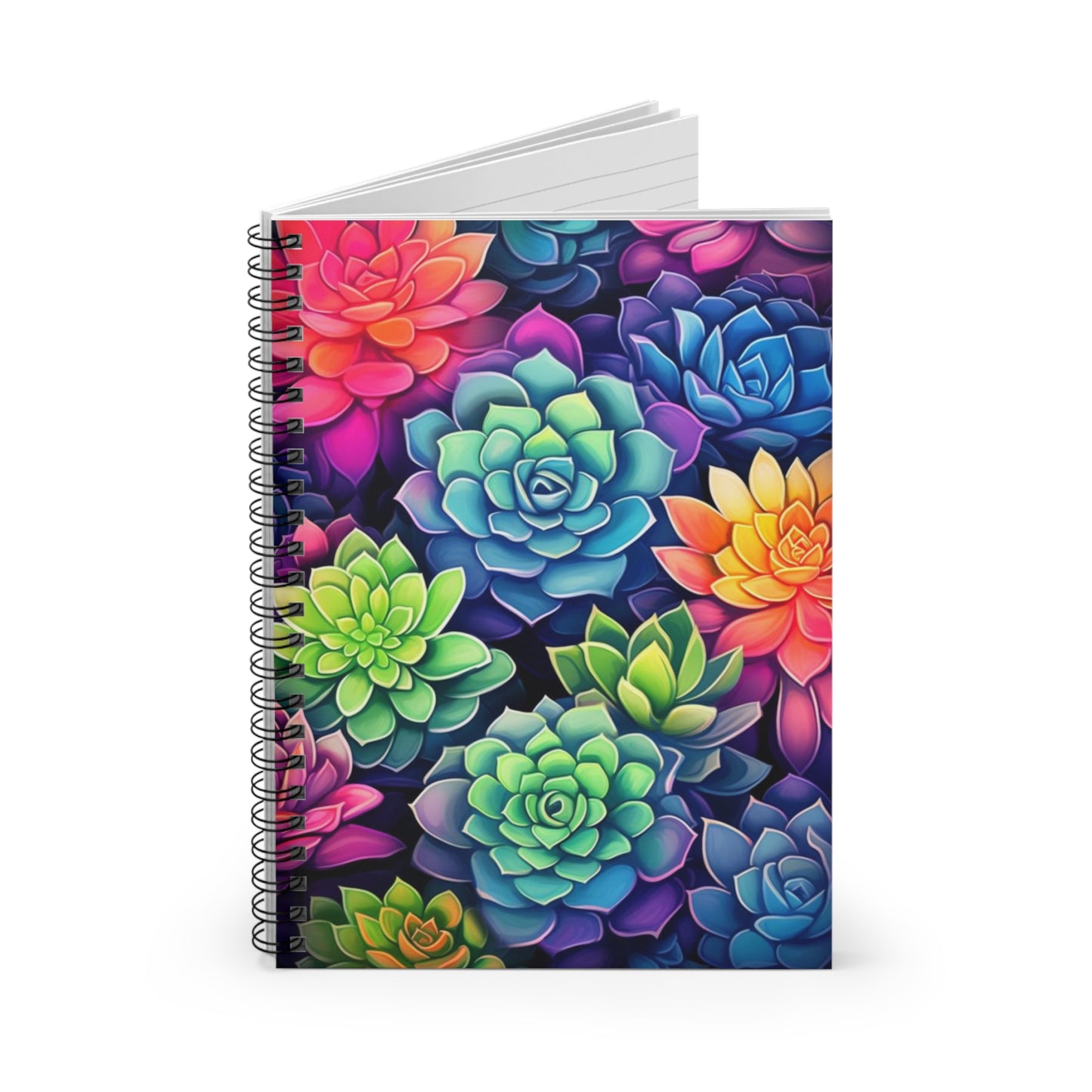 Succulent Garden: Elegant Spiral Notebook