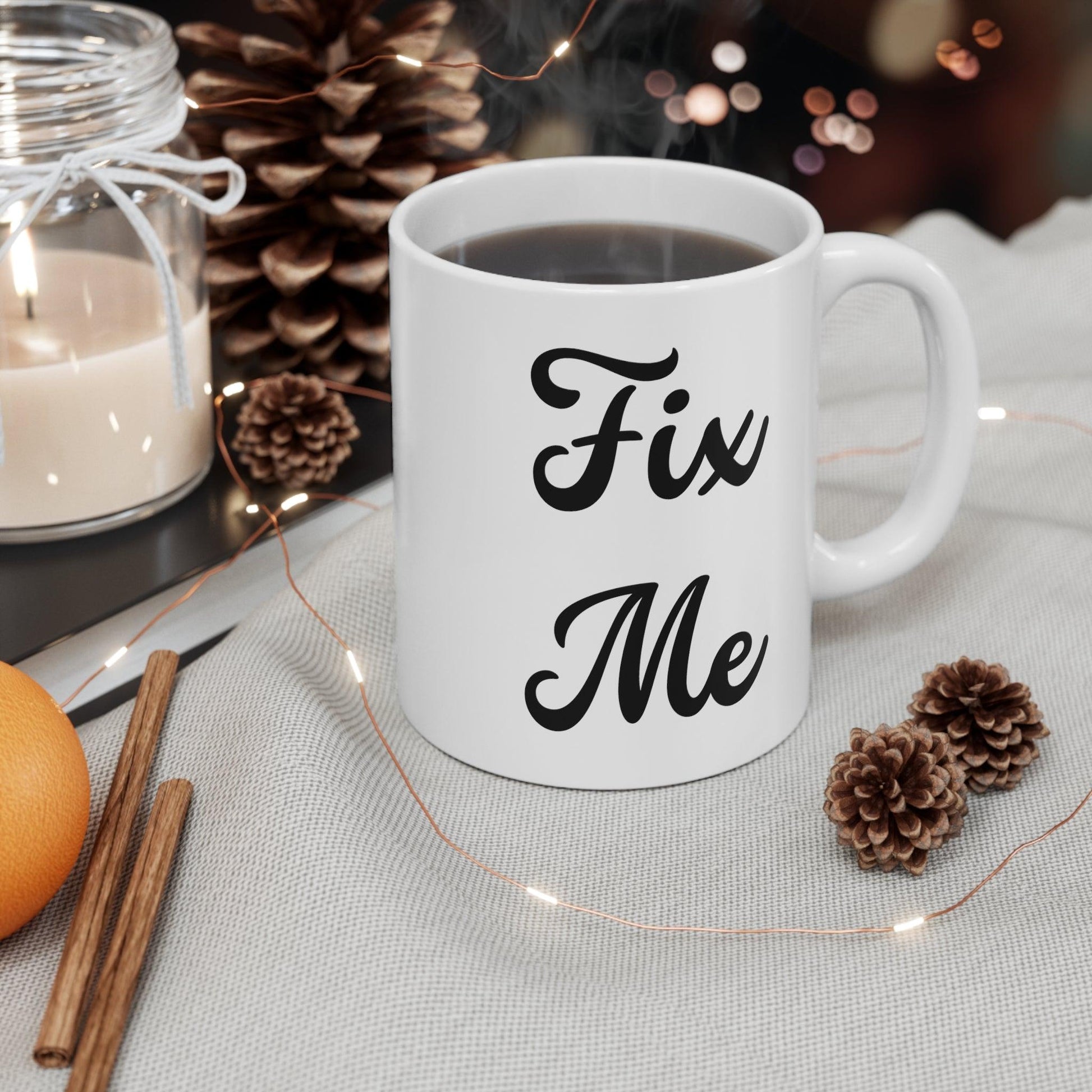 Brew to Mend: The Ultimate Fix Me Mug - Texts and Threads