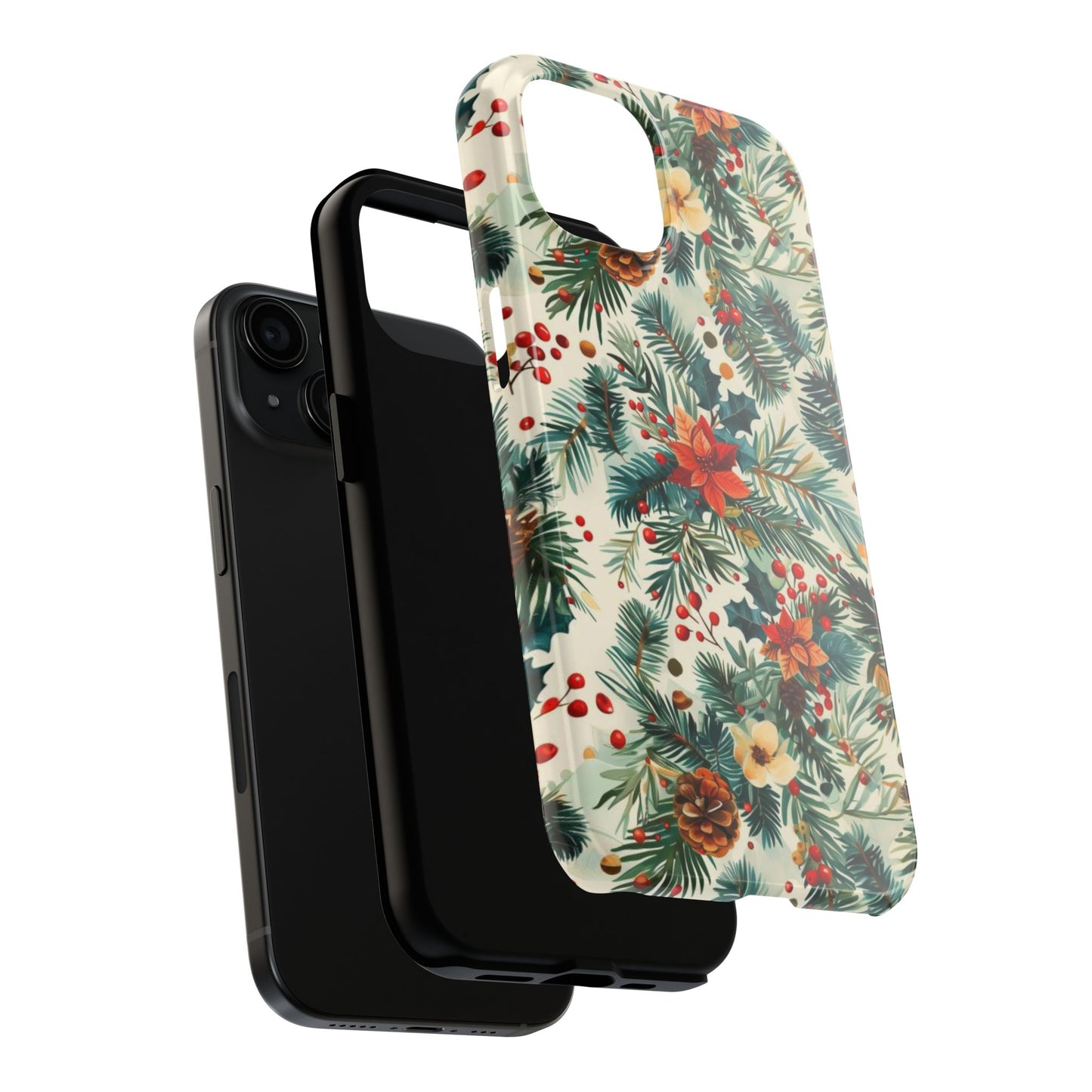 Festive Christmas Impact-Resistant Phone Case