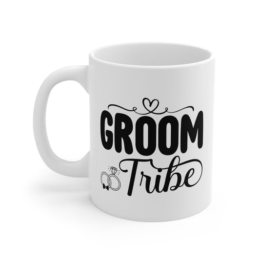 Groom Tribe: Essential Wedding Party Mug for the Best Man - Texts and Threads