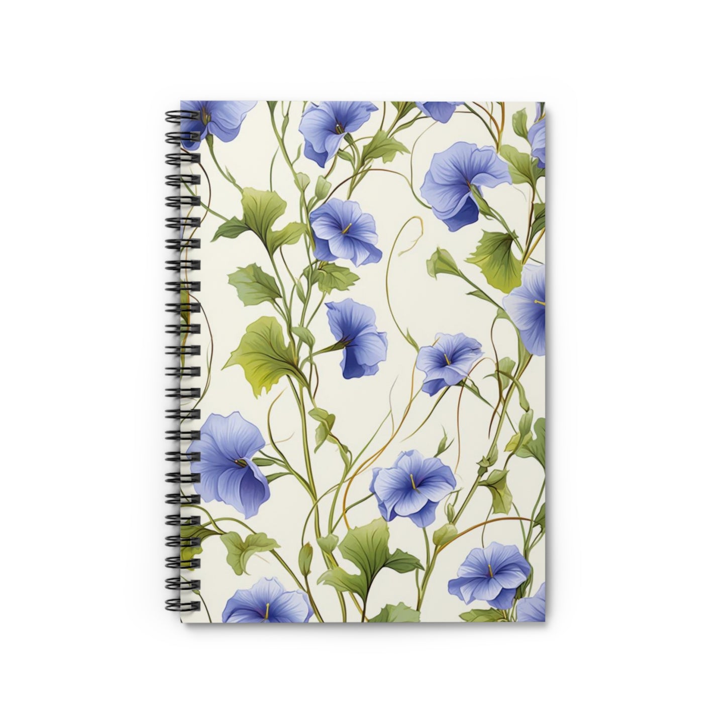 Blooming Springtime: Elegant Flower Spiral Notebook