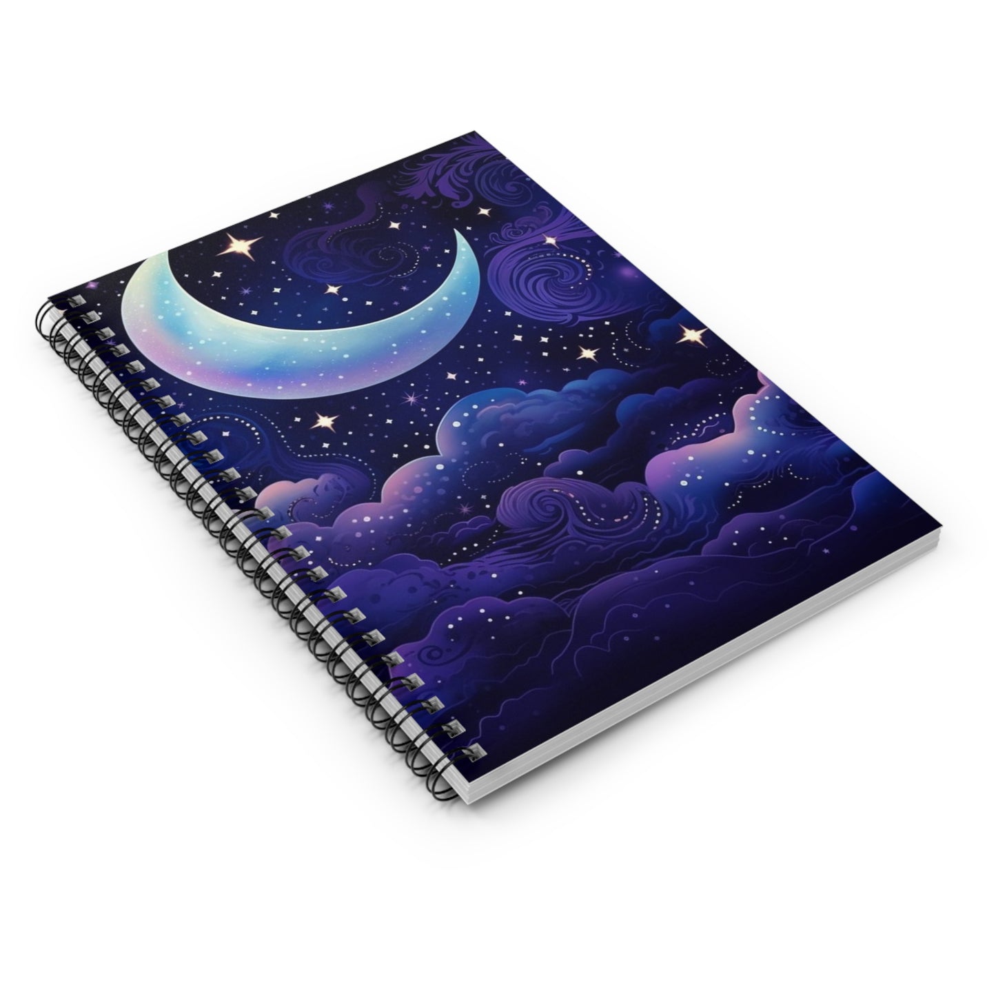 Moonlight Magic: Enchanting Spiral Journal