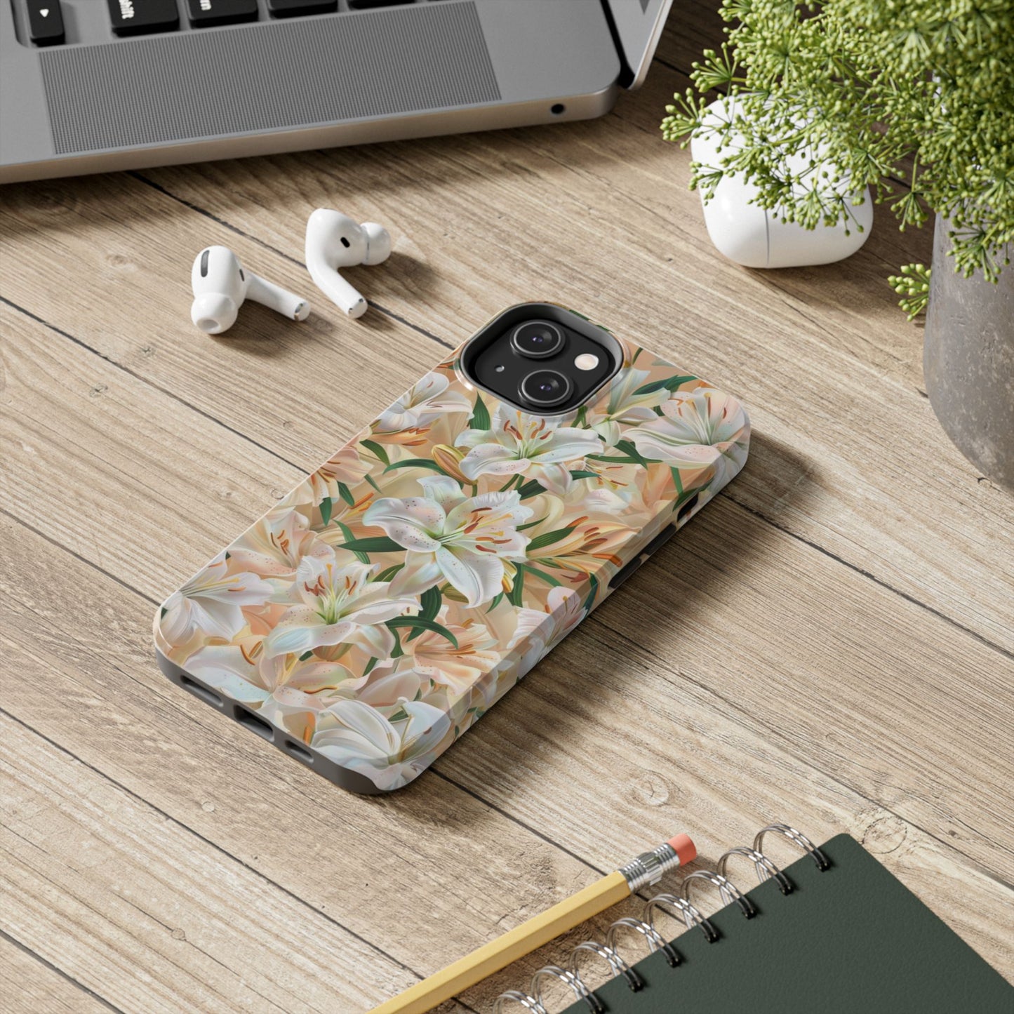 Pretty Spring Flowers Impact-Resistant Phone Case