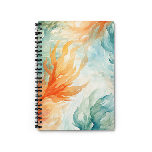 Watercolor Wonders: Artistic Spiral Journal