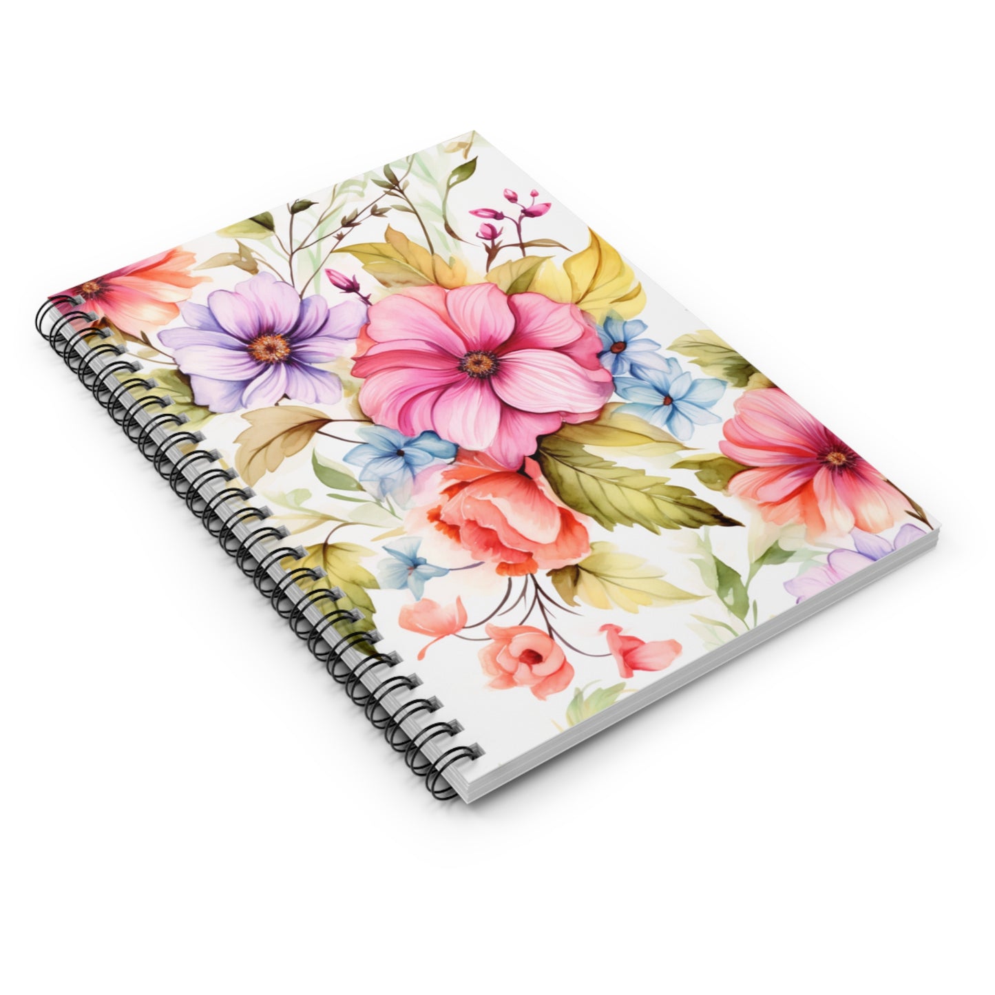 Summer Floral Fantasy: Vibrant Flowers Notebook