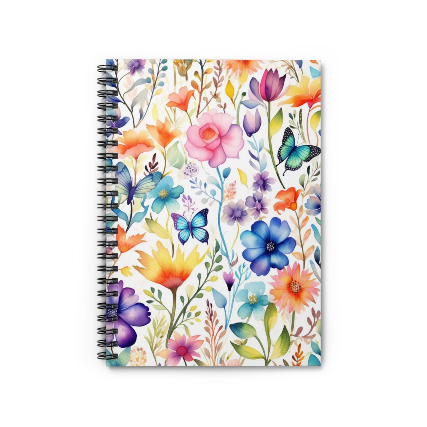 Garden Dreams: Stunning Floral Spiral Notebook